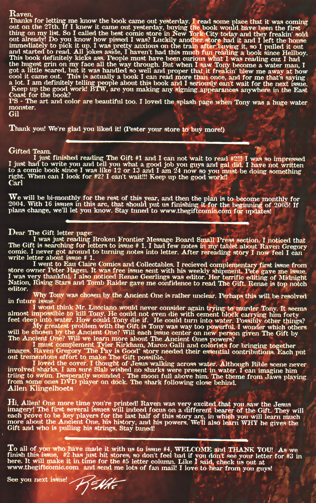 Read online The Gift comic -  Issue #4 - 26