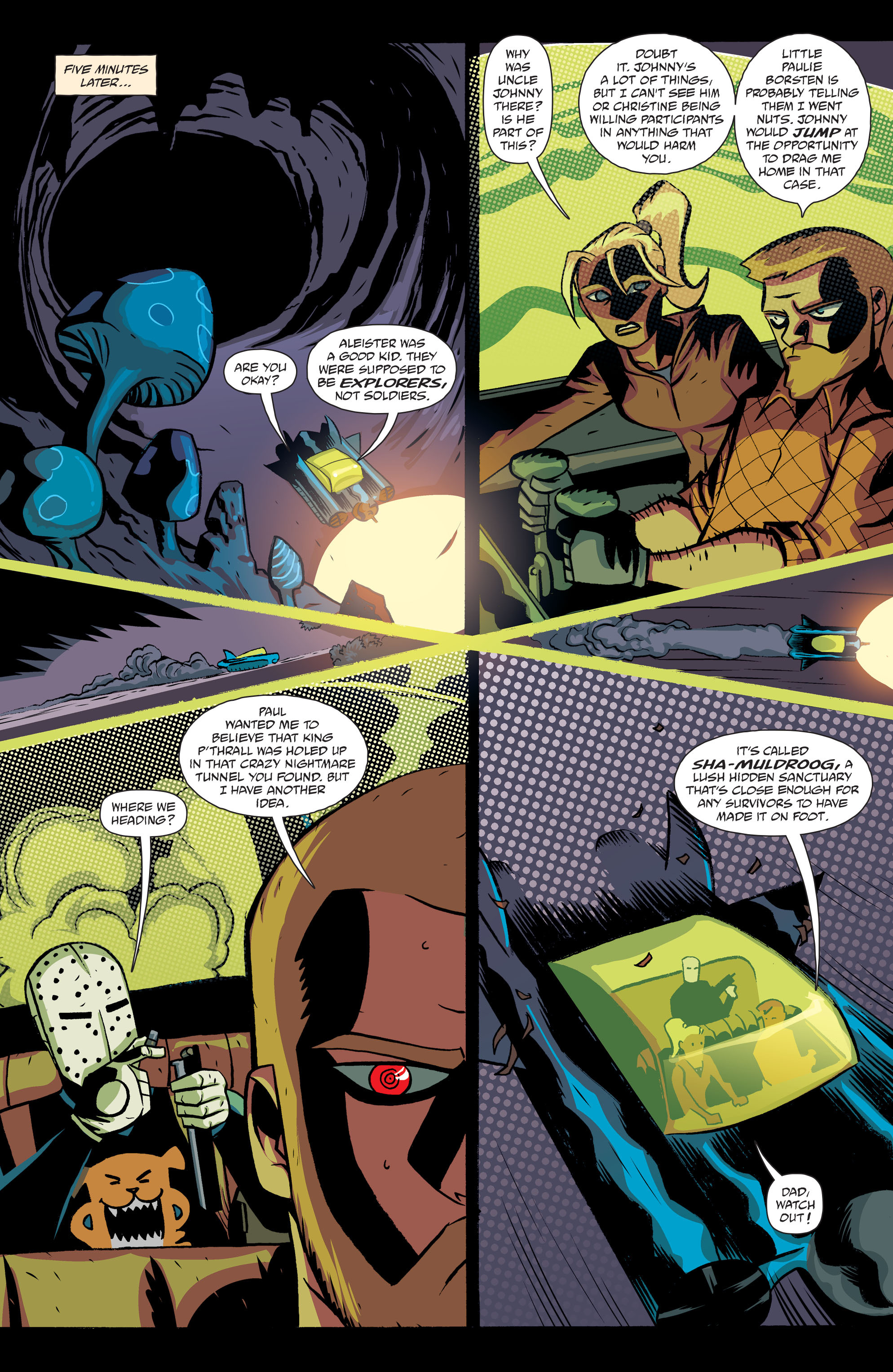 Read online Cave Carson Has a Cybernetic Eye comic -  Issue #4 - 19