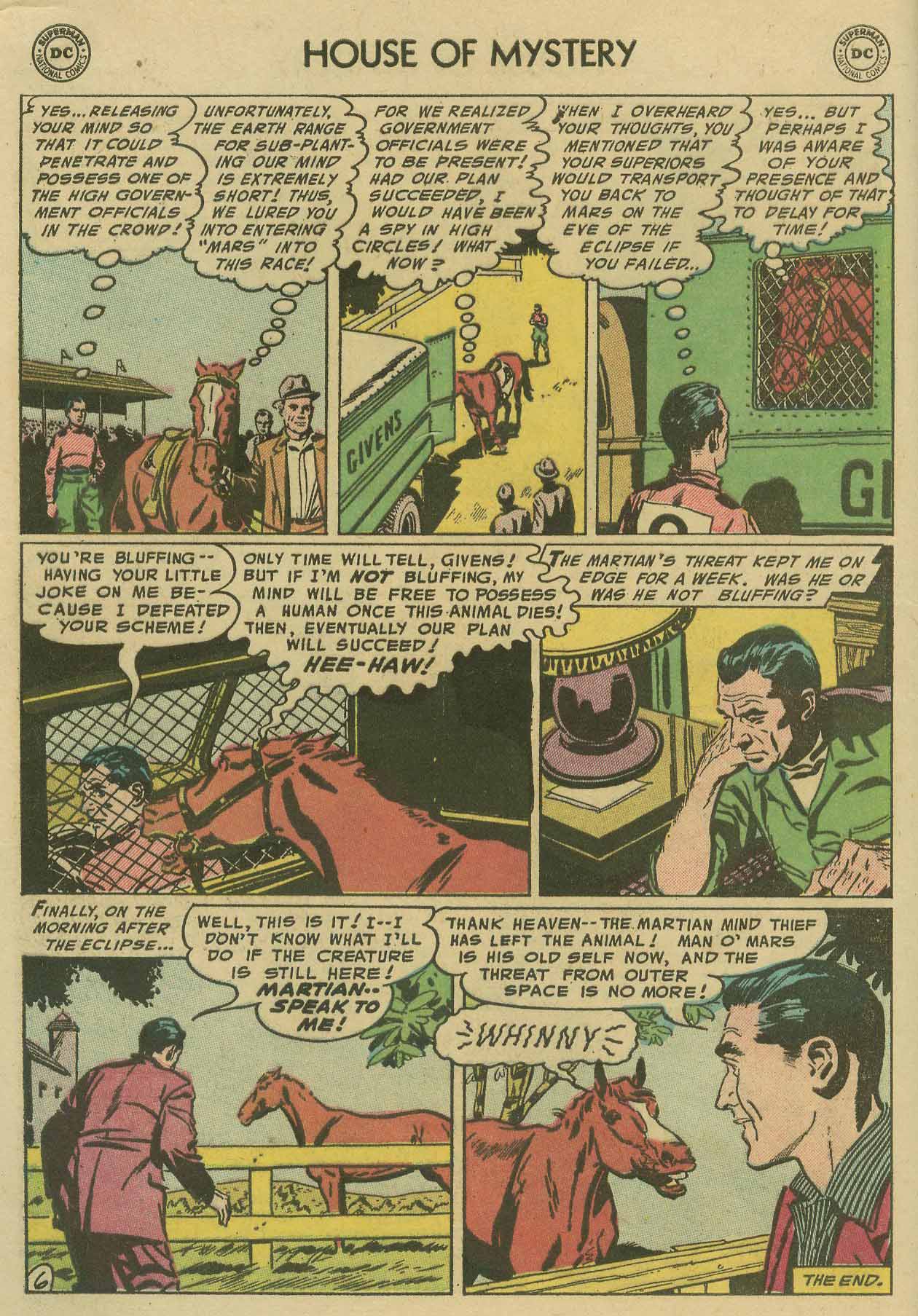 Read online House of Mystery (1951) comic -  Issue #50 - 8