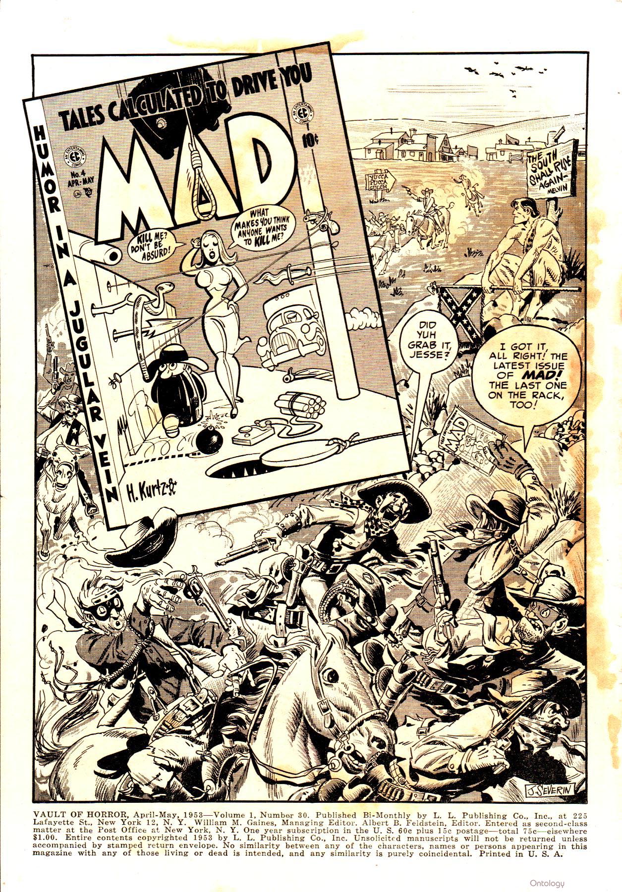 Read online The Vault of Horror (1950) comic -  Issue #30 - 3