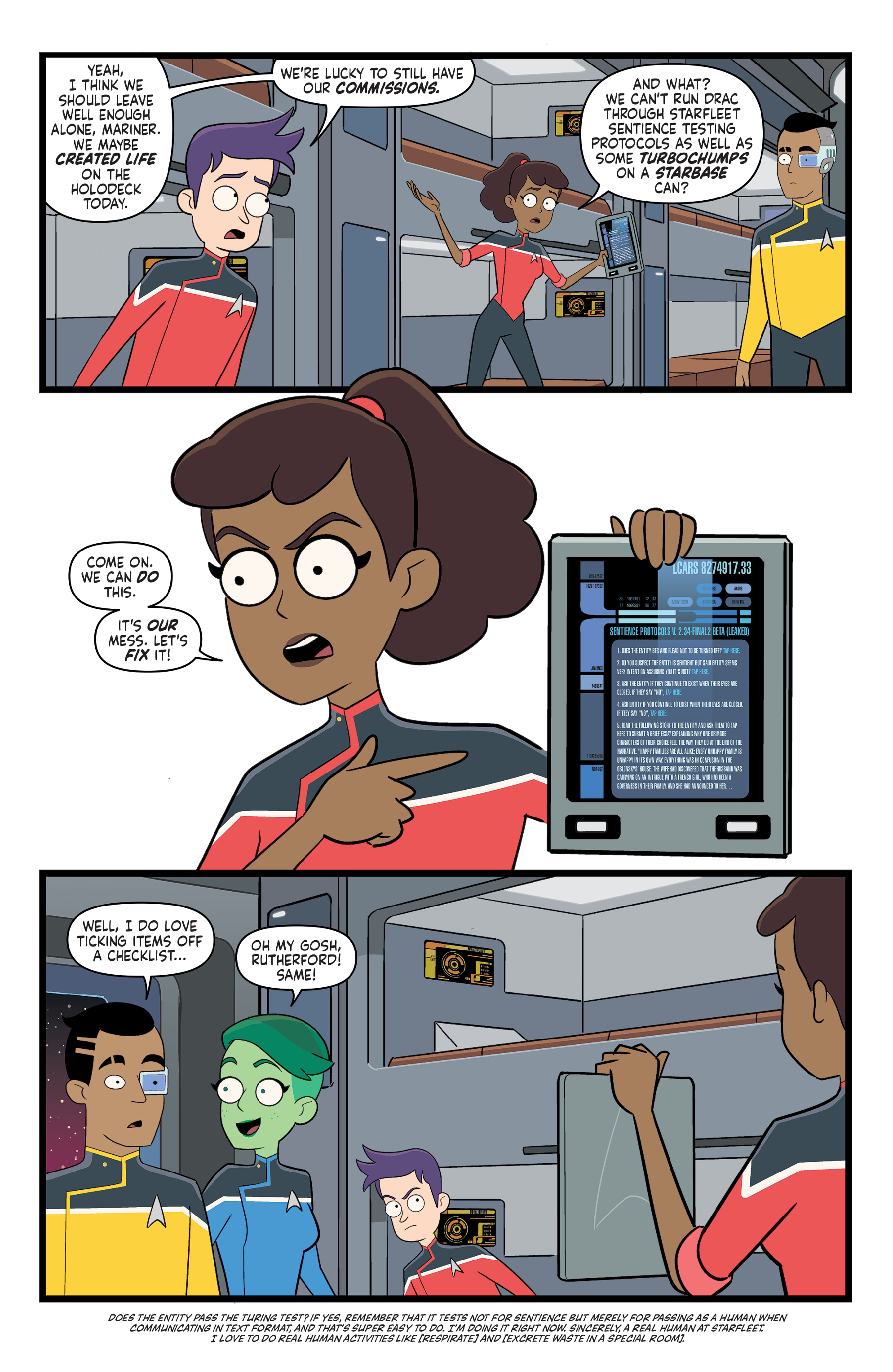 Read online Star Trek: Lower Decks comic -  Issue #2 - 5