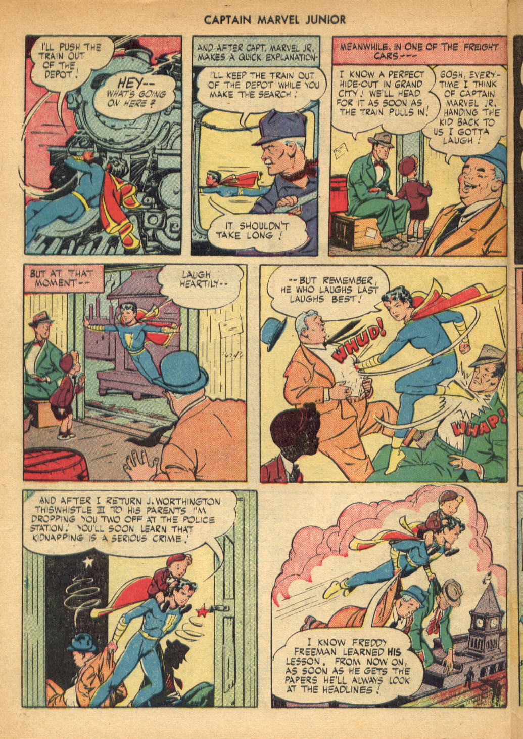Read online Captain Marvel, Jr. comic -  Issue #49 - 44