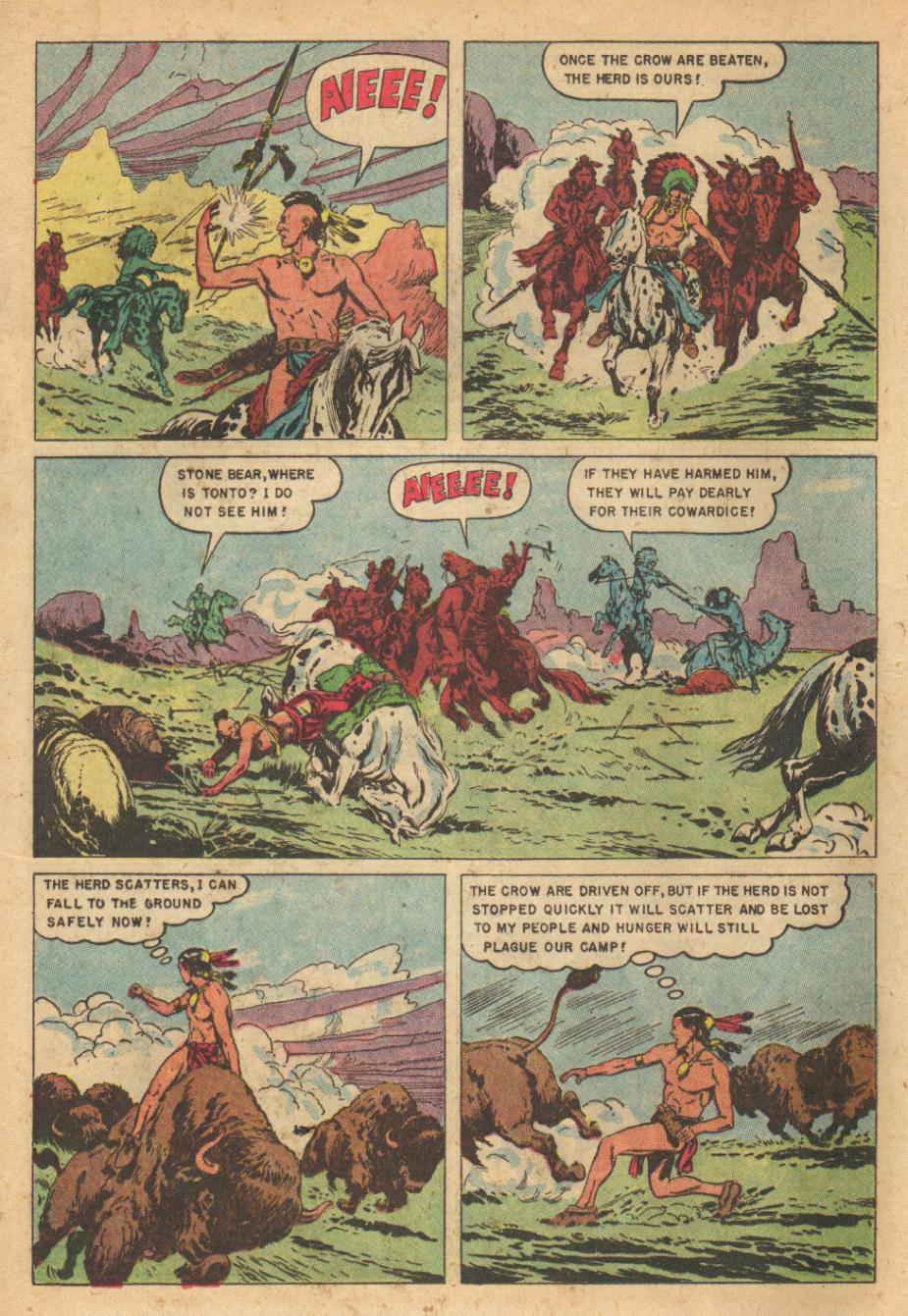 Read online Lone Ranger's Companion Tonto comic -  Issue #15 - 16