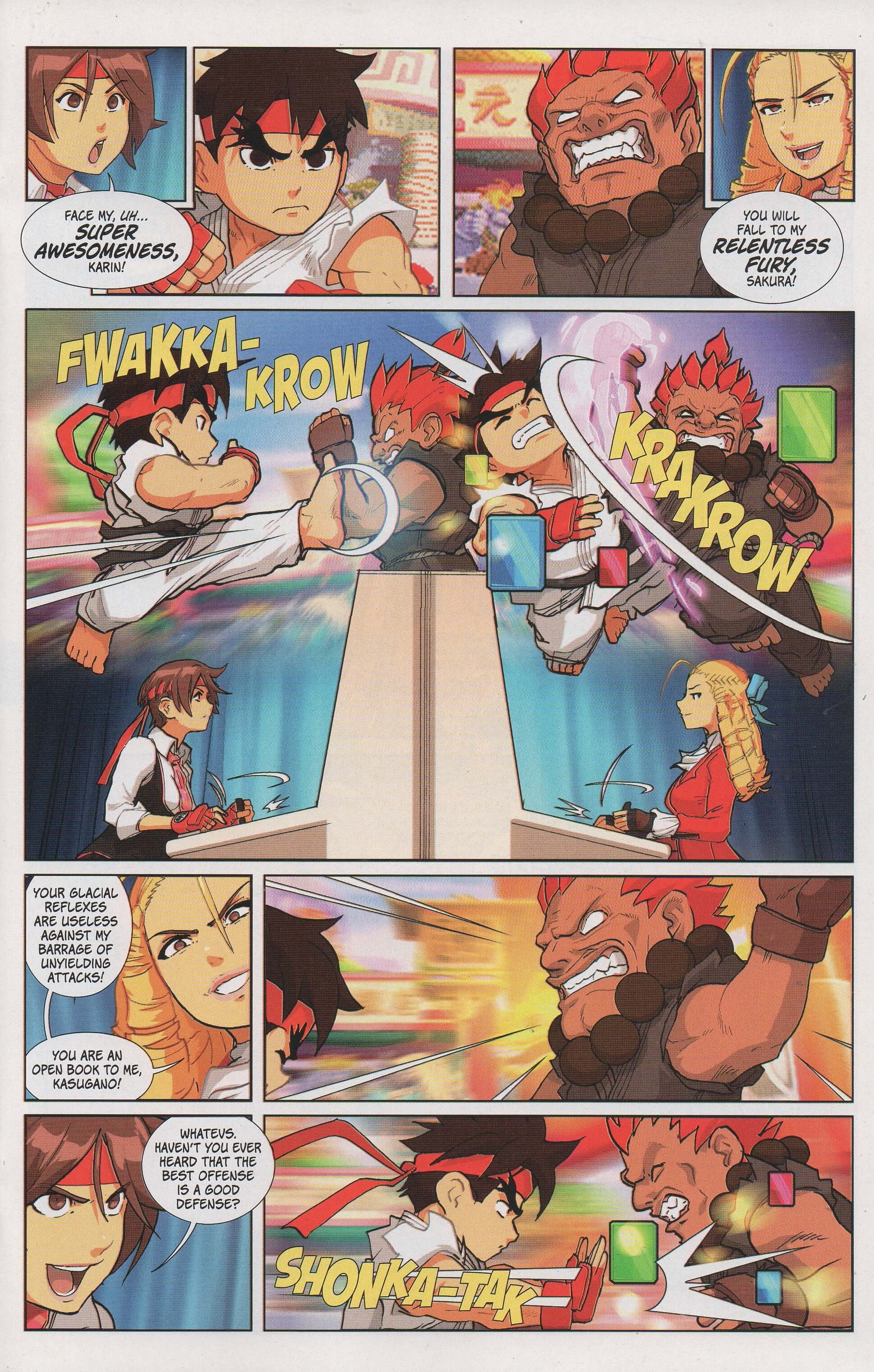 Read online Free Comic Book Day 2019 comic -  Issue # Sakura vs Karin - 13