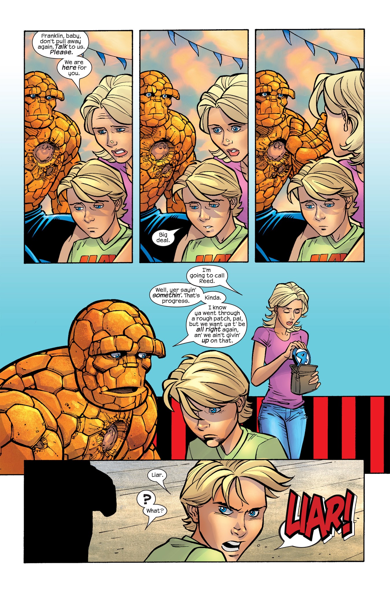 Read online Fantastic Four by Waid & Wieringo Ultimate Collection comic -  Issue # TPB 2 - 157