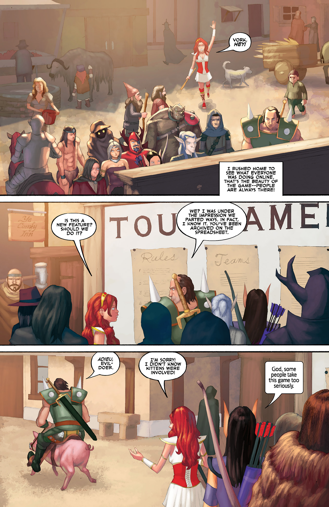 Read online The Guild comic -  Issue #3 - 14