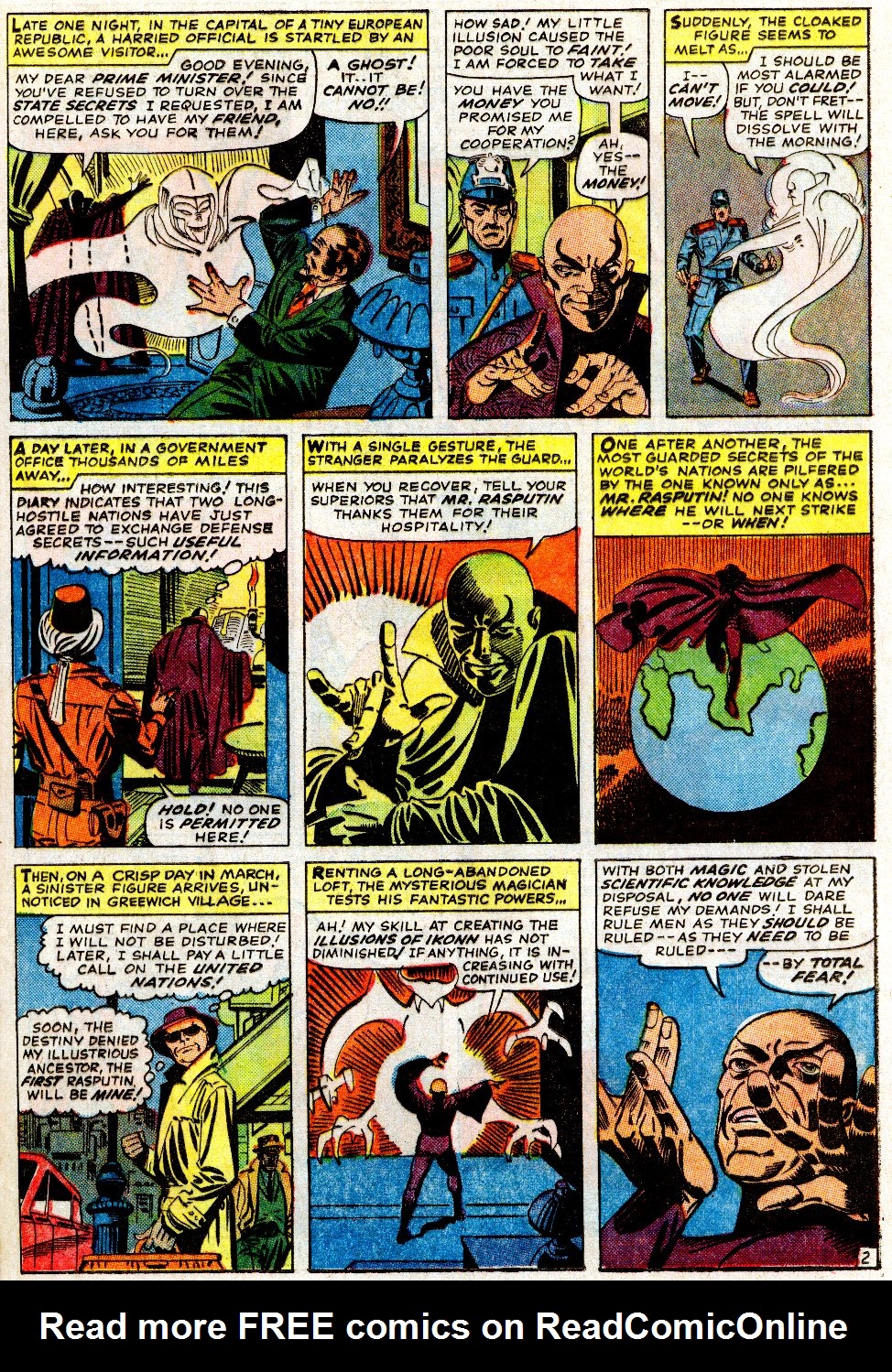 Read online Marvel Masterworks: Doctor Strange comic -  Issue # TPB 2 - 36