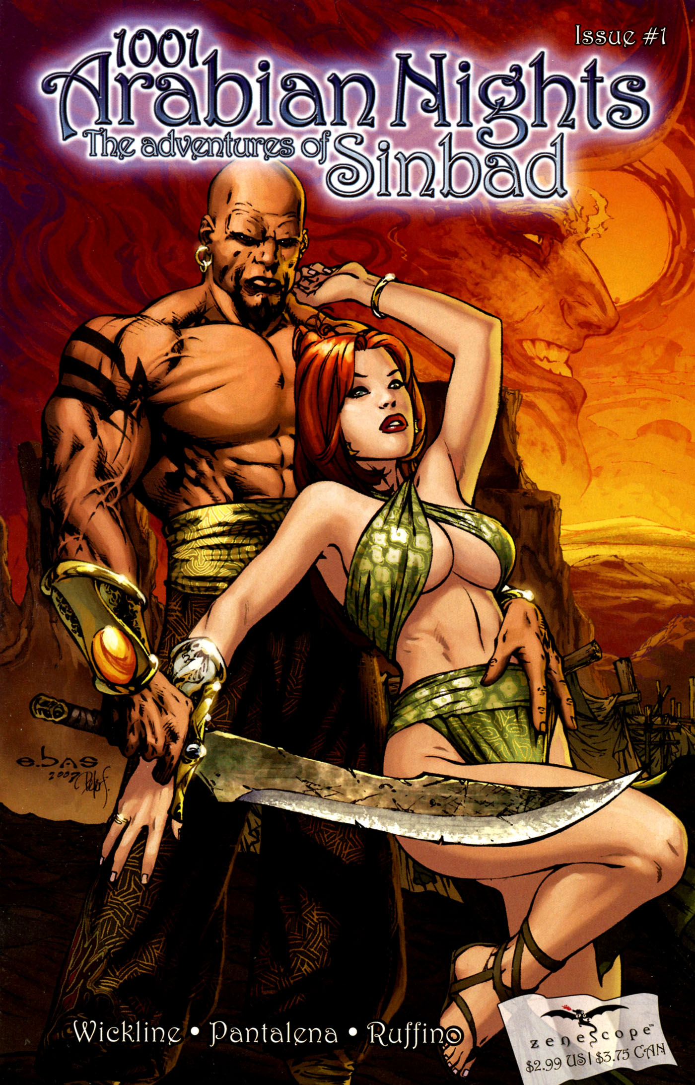 Read online 1001 Arabian Nights: The Adventures of Sinbad comic -  Issue #1 - 1