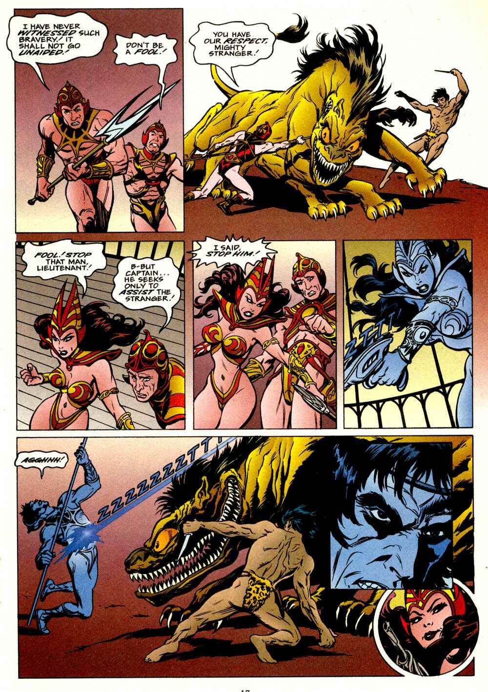 Read online Tarzan/John Carter: Warlords of Mars comic -  Issue #1 - 19