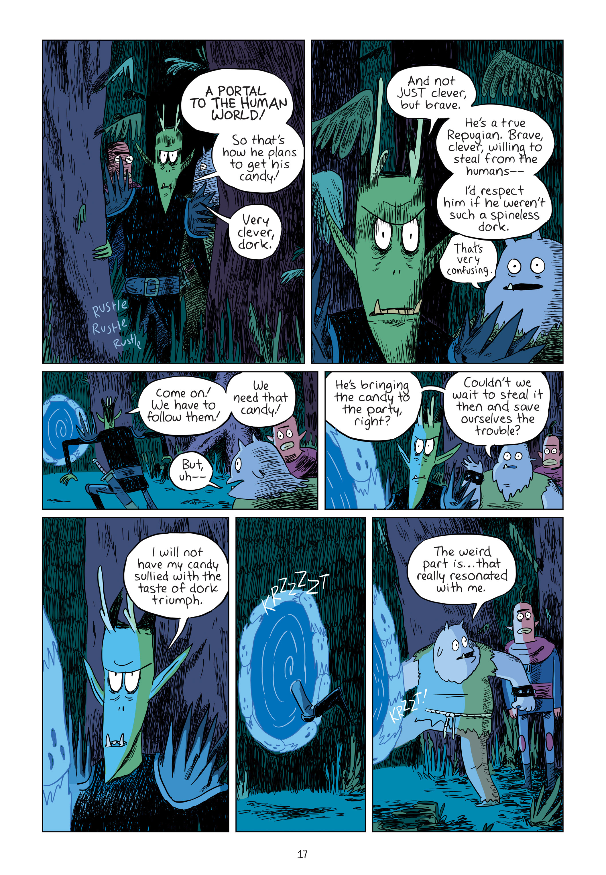 Read online Costume Quest: Invasion of the Candy Snatchers comic -  Issue # Full - 17