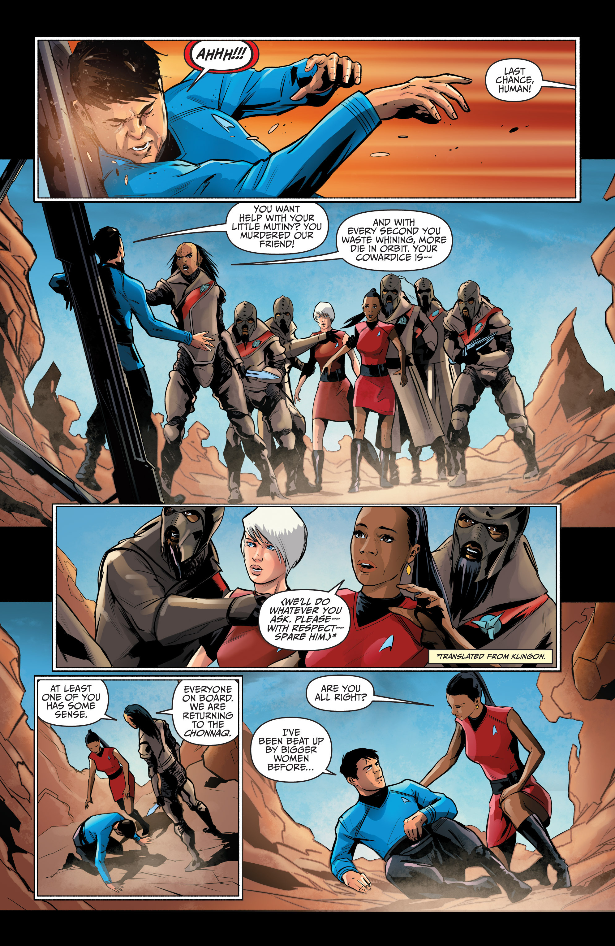 Read online Star Trek: Manifest Destiny comic -  Issue #3 - 3