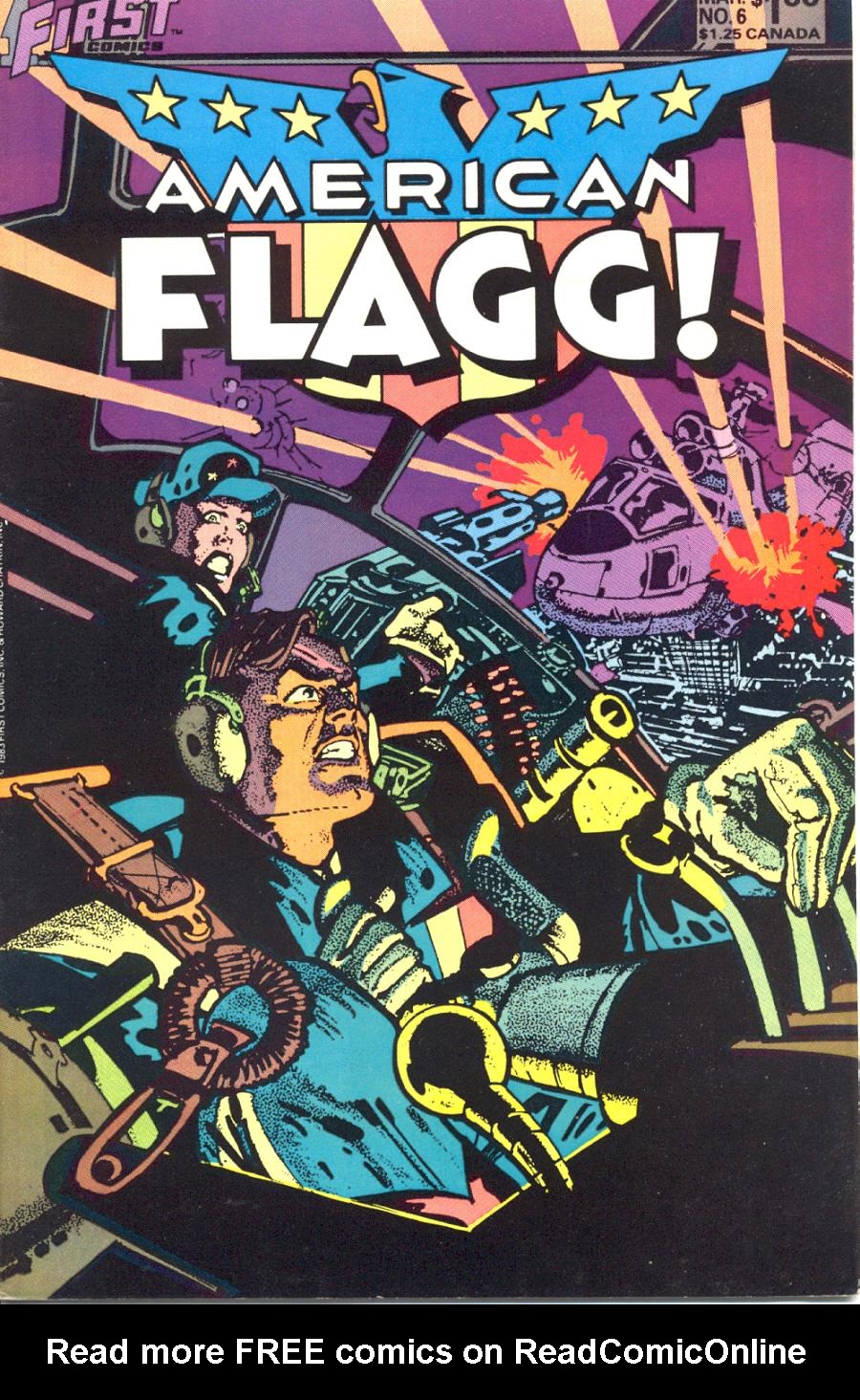 Read online American Flagg! comic -  Issue #6 - 1