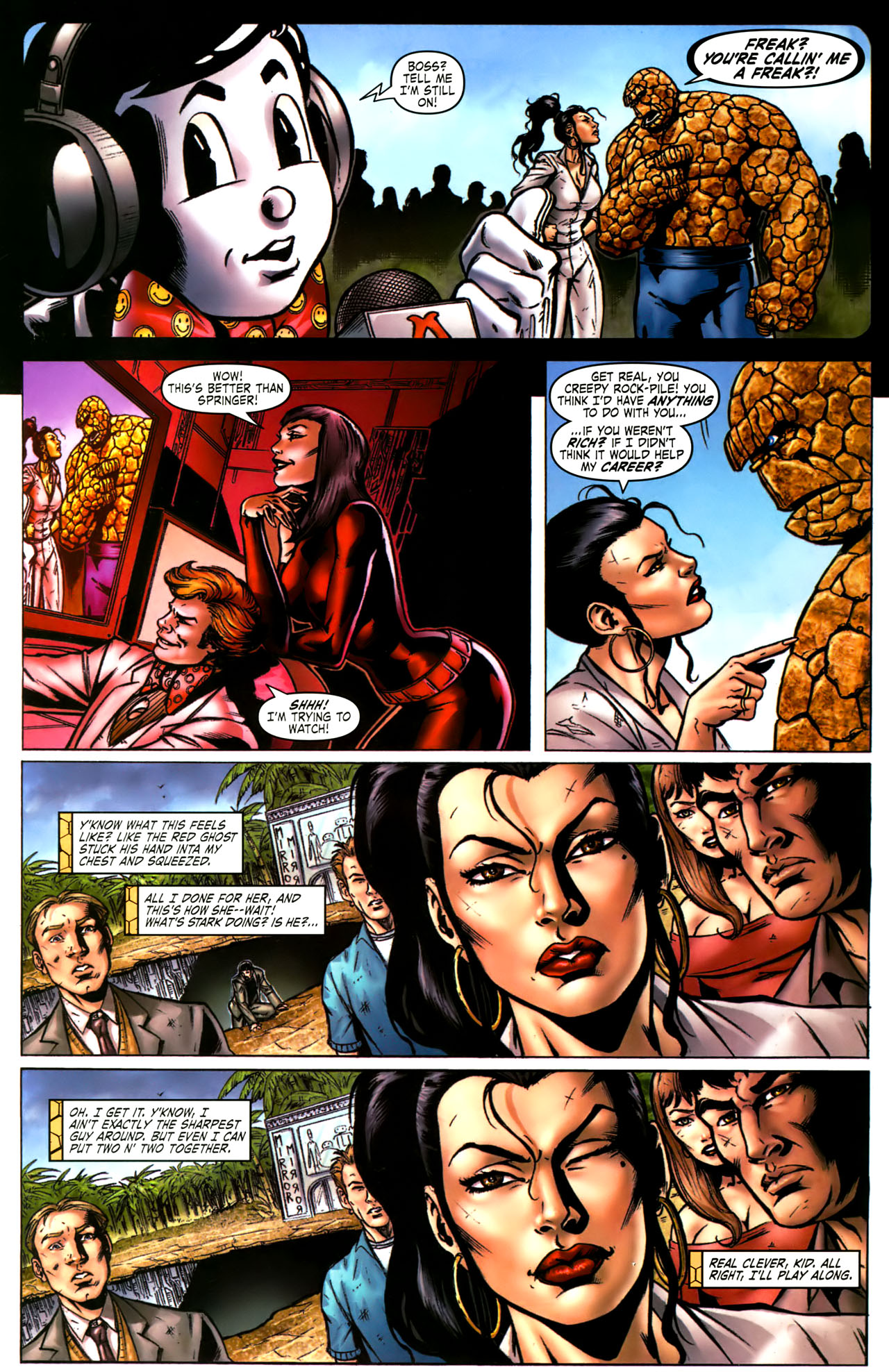 Read online The Thing (2006) comic -  Issue #2 - 16