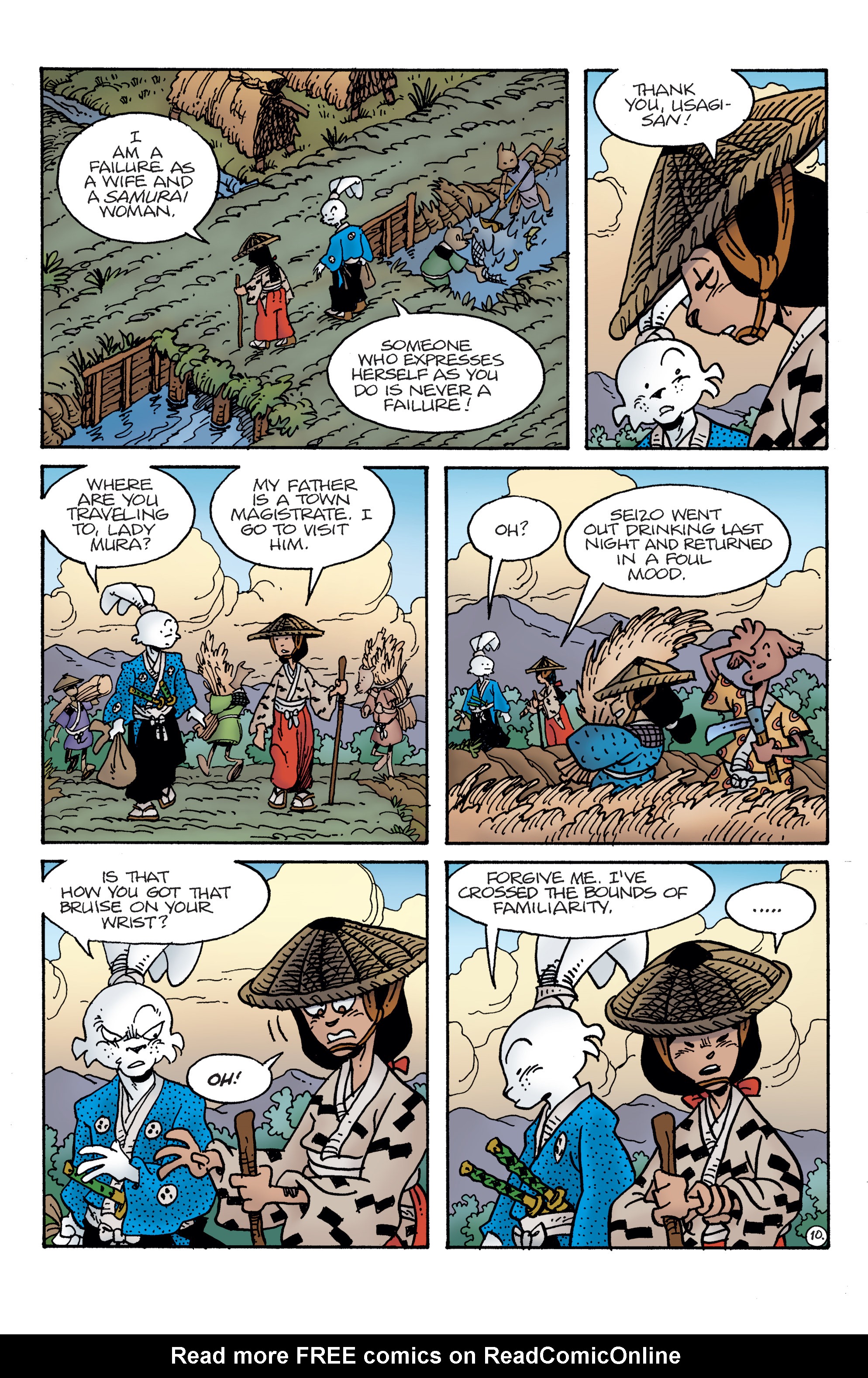 Read online Usagi Yojimbo (2019) comic -  Issue #4 - 12