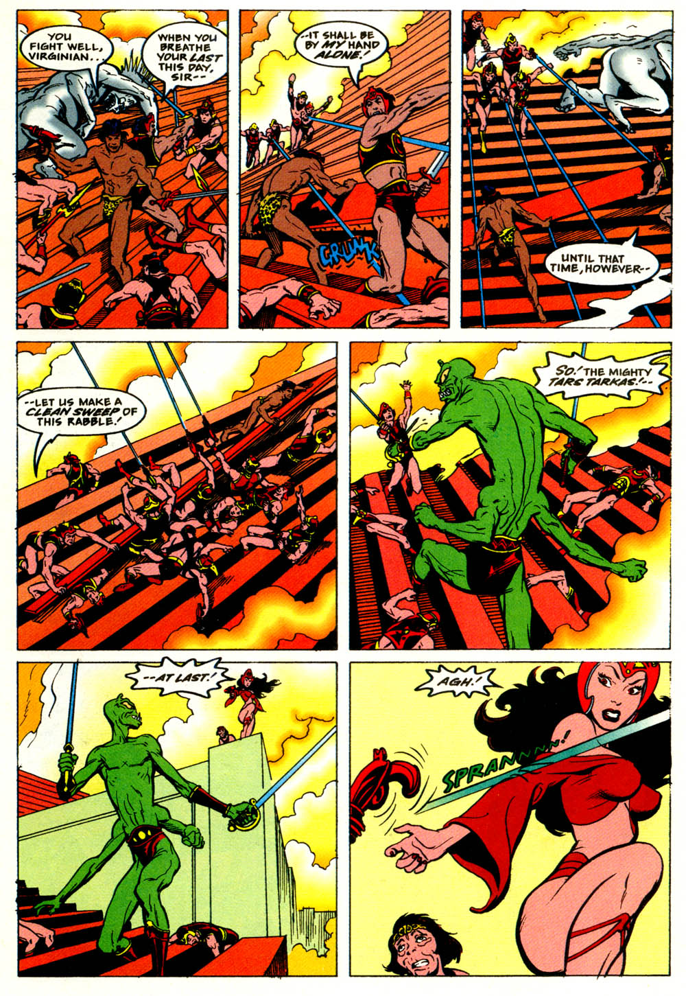Read online Tarzan/John Carter: Warlords of Mars comic -  Issue #4 - 18