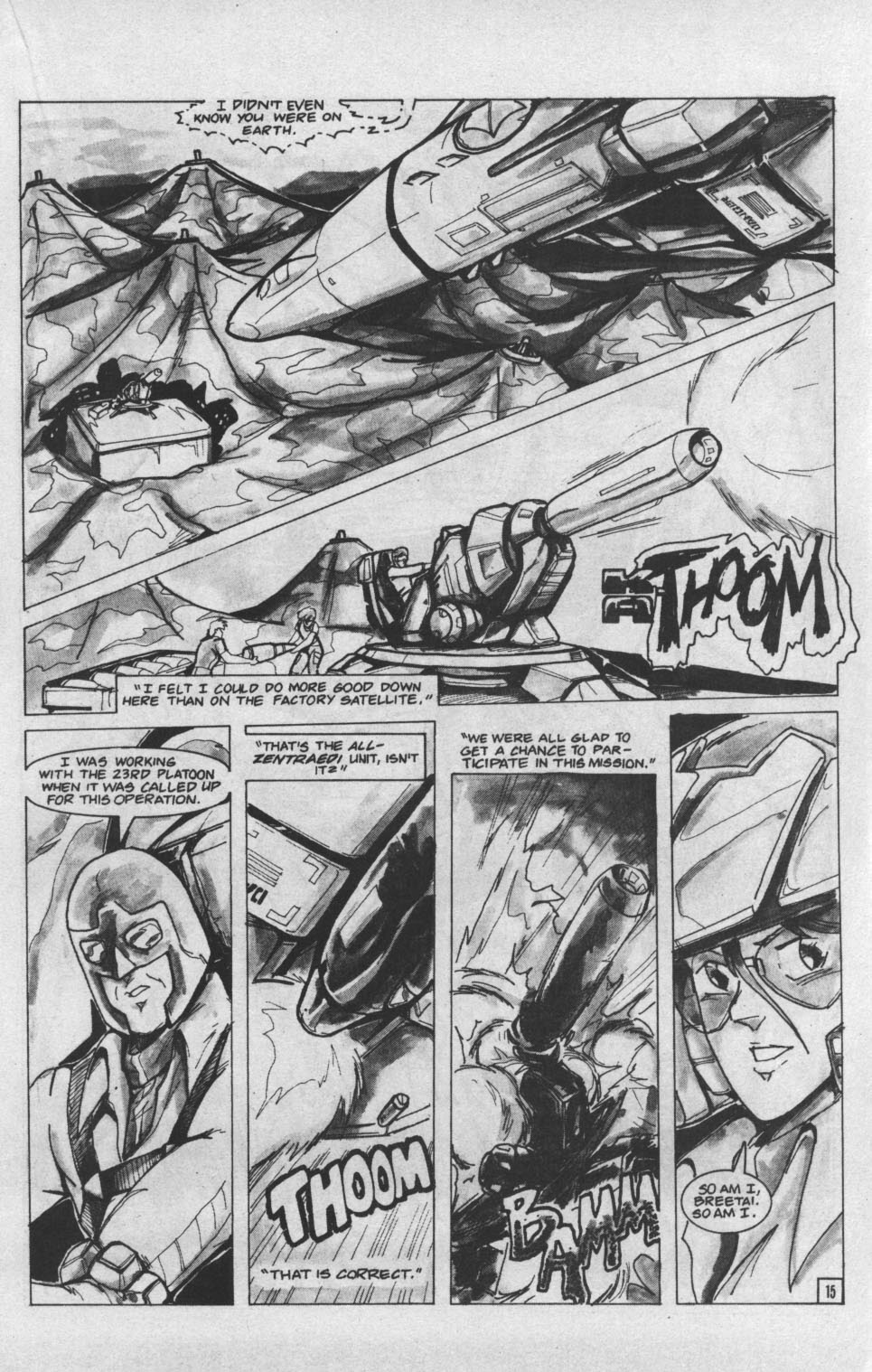 Read online Robotech II: The Sentinels - The Malcontent Uprisings comic -  Issue #11 - 16