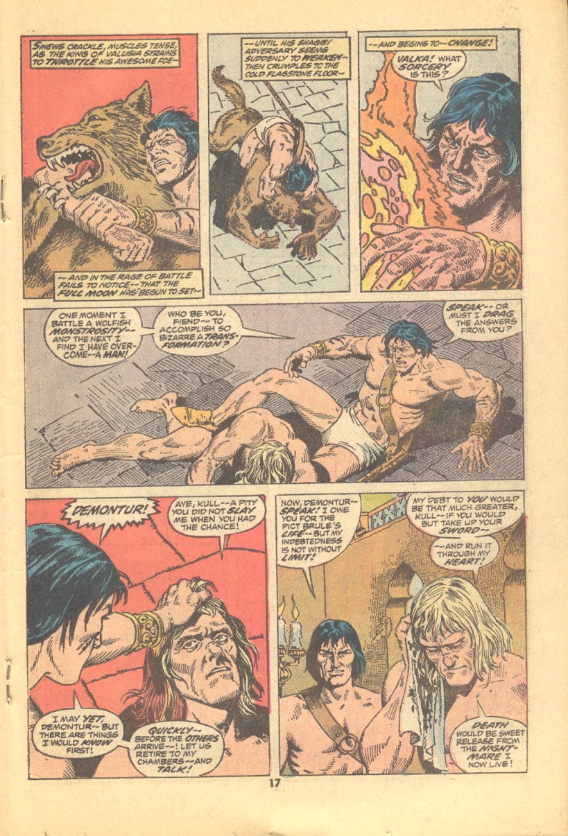 Read online Kull, the Conqueror (1971) comic -  Issue #8 - 13