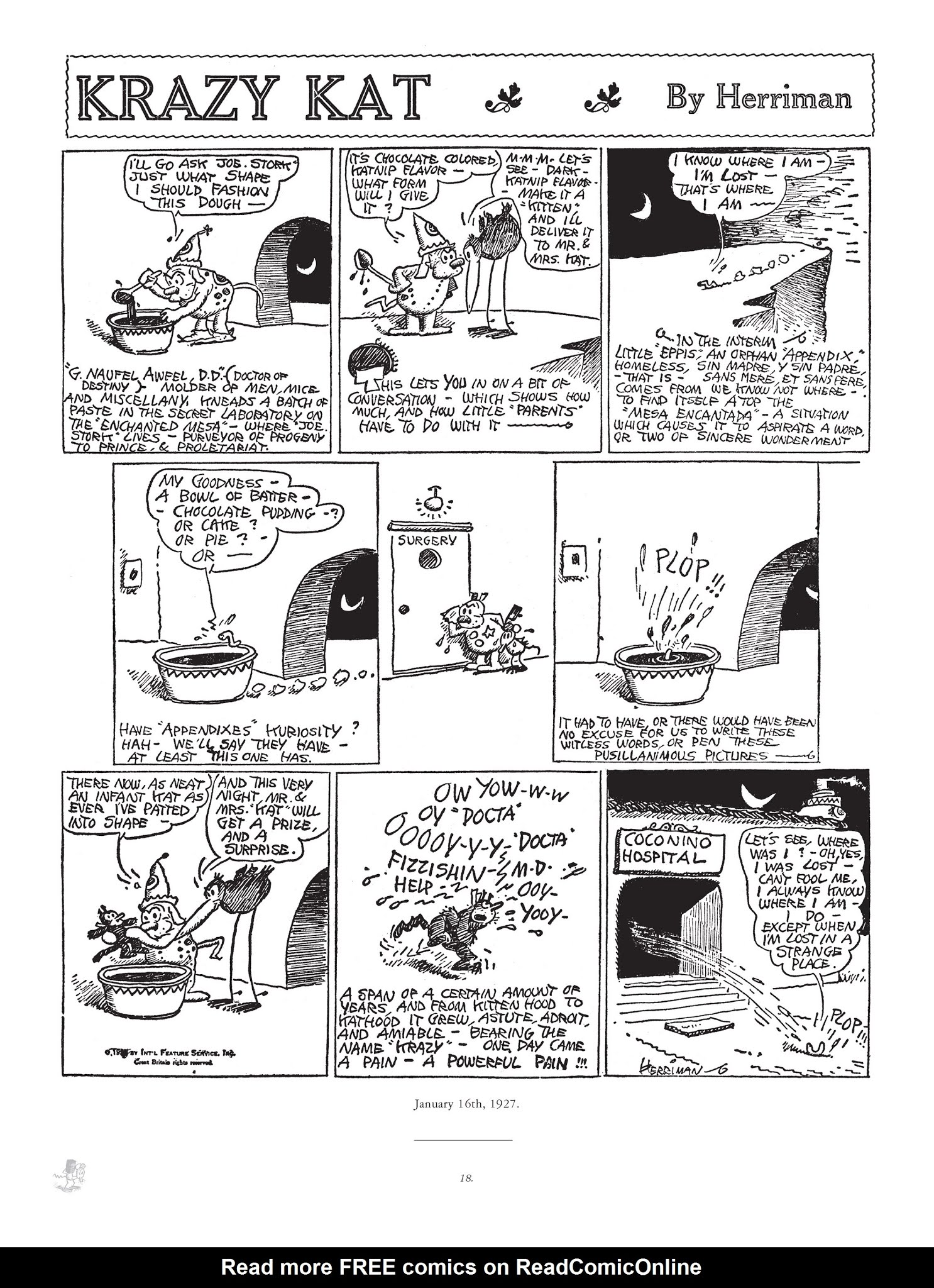 Read online Krazy & Ignatz comic -  Issue # TPB 5 - 18