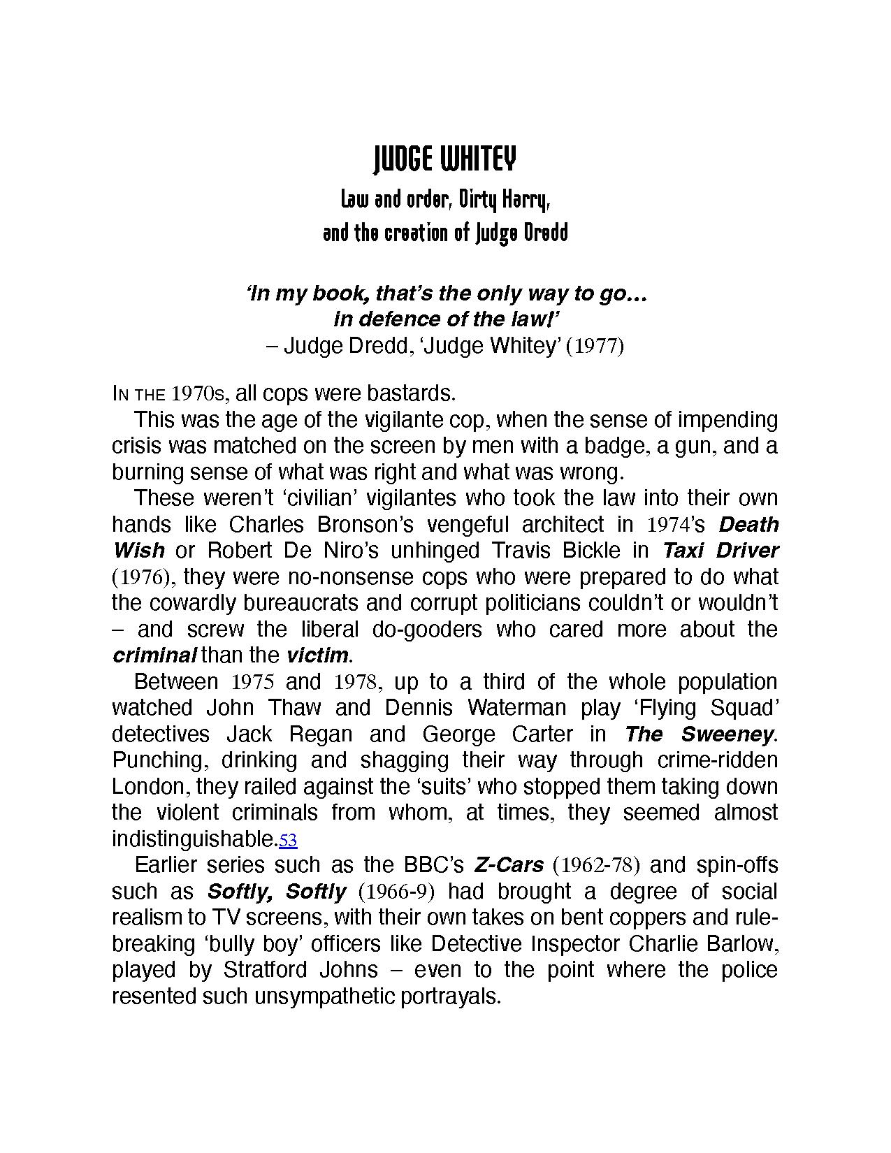 Read online I am the Law: How Judge Dredd Predicted Our Future comic -  Issue # TPB (Part 1) - 45