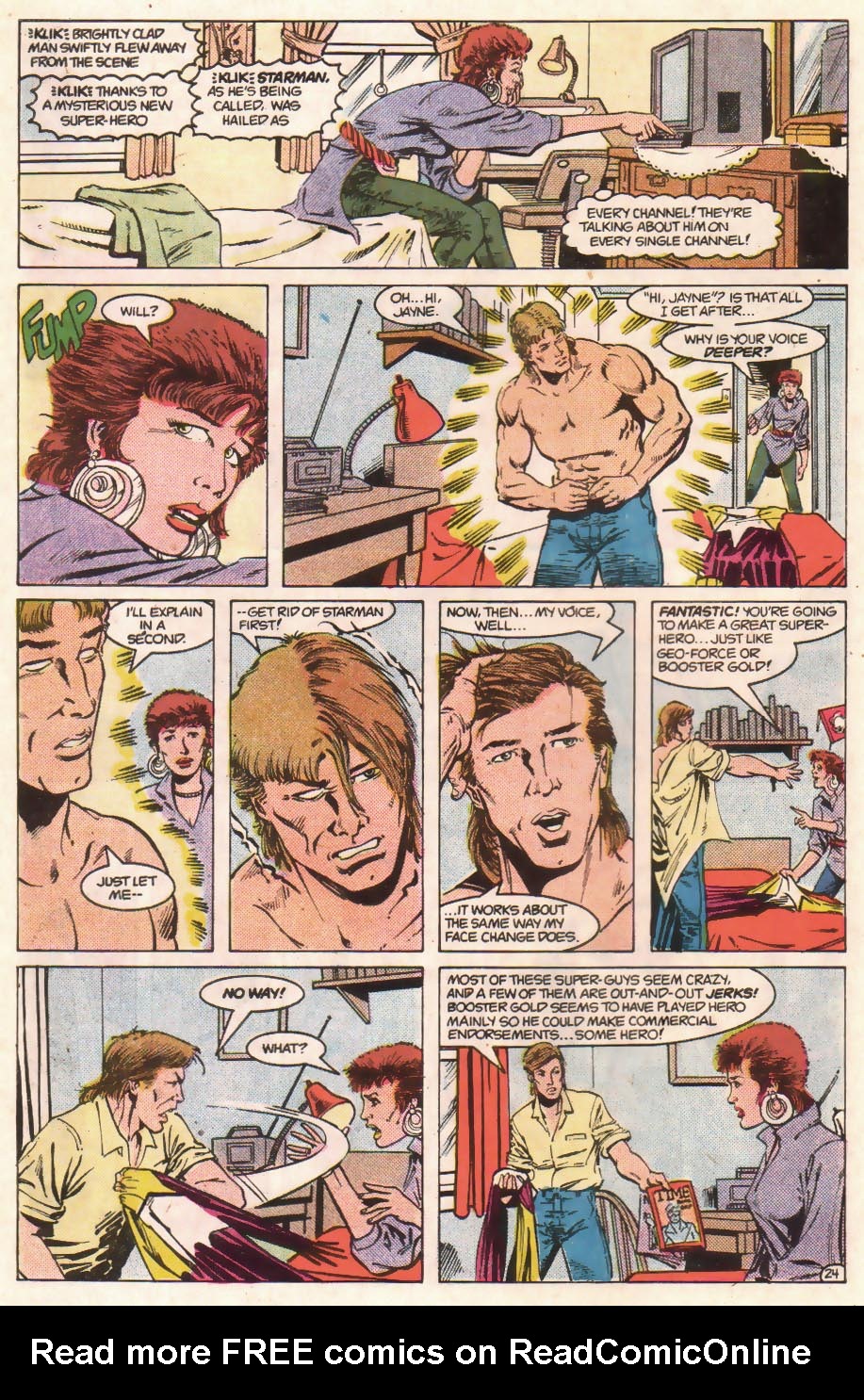 Read online Starman (1988) comic -  Issue #1 - 25