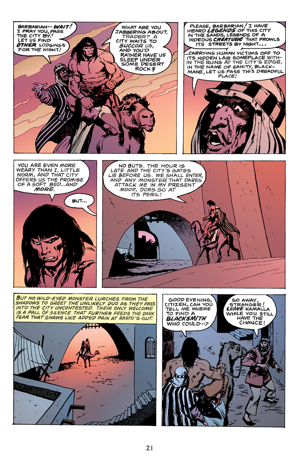 Read online The Chronicles of Conan comic -  Issue # TPB 15 (Part 1) - 22