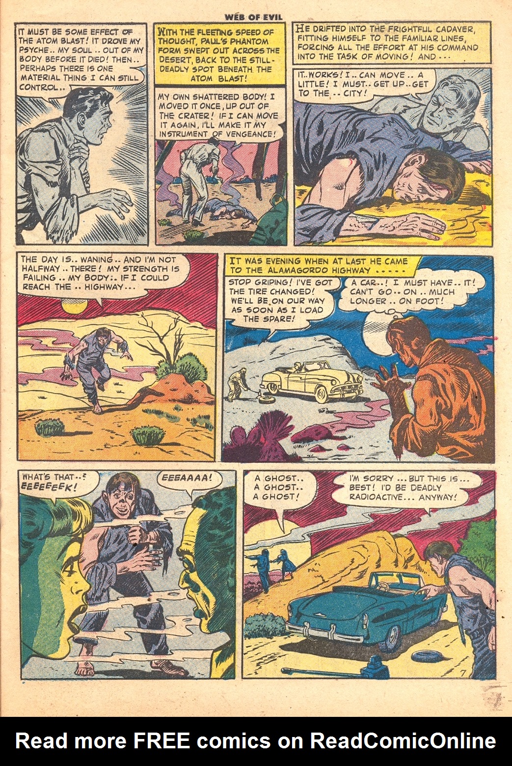Read online Web of Evil comic -  Issue #8 - 9