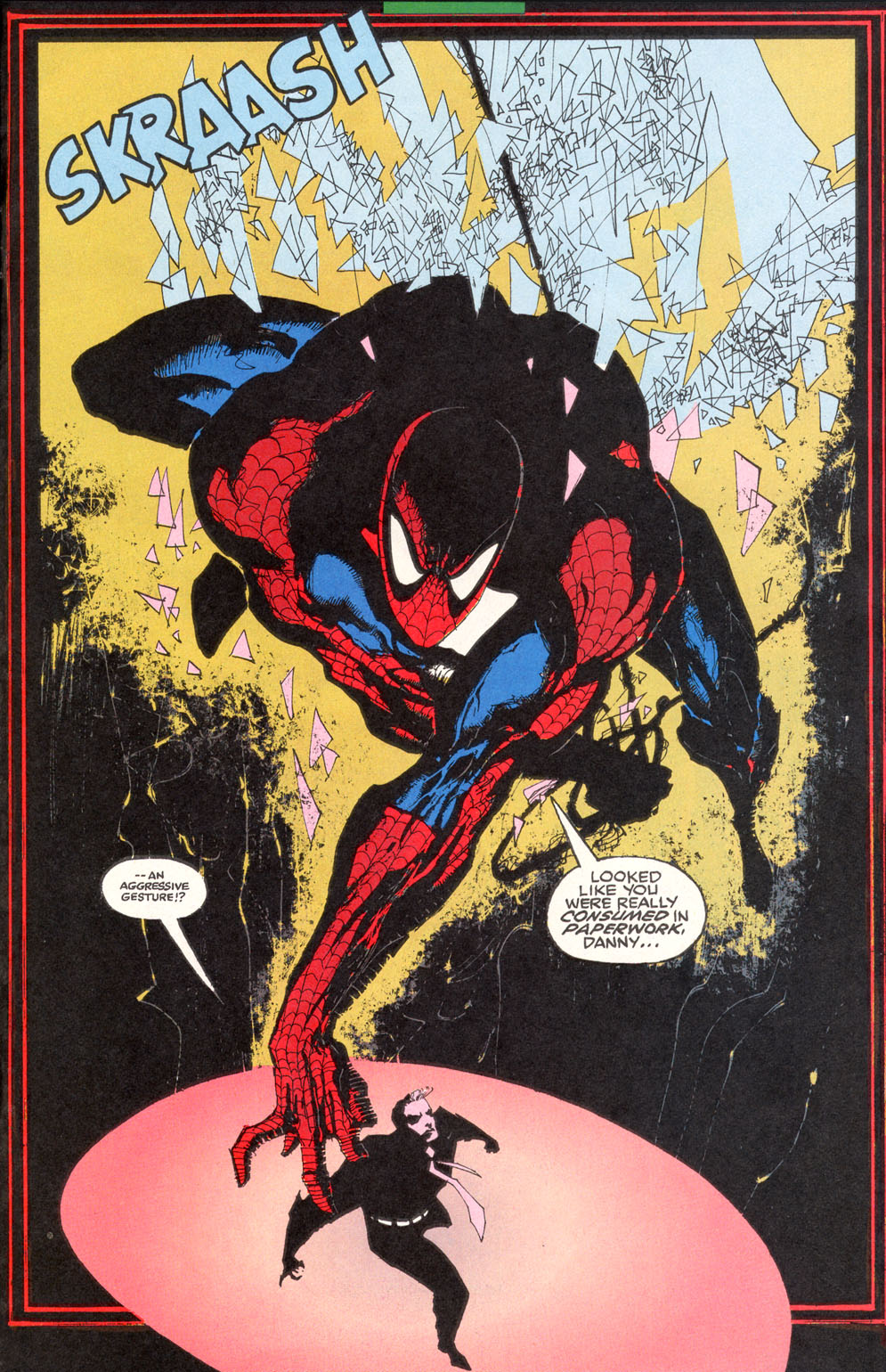 Read online Spider-Man (1990) comic -  Issue #41 - 'Storm Warnings' Part 1 - 8