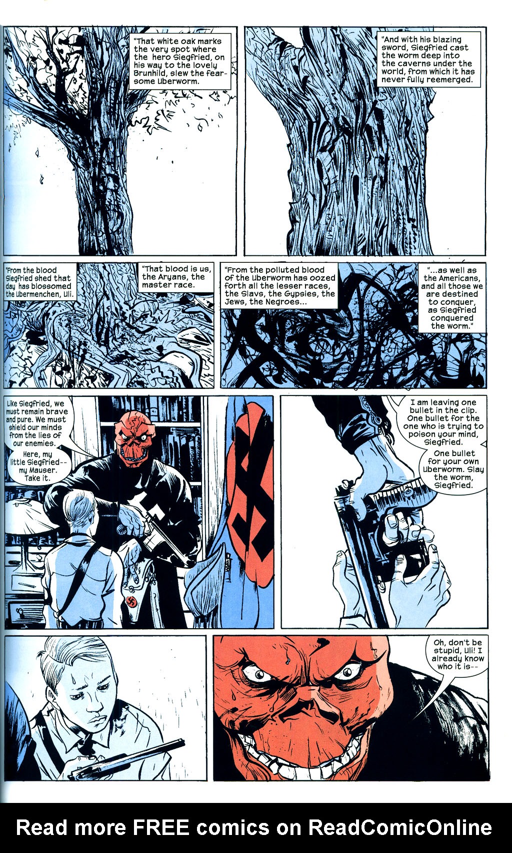 Read online Captain America: Red, White & Blue comic -  Issue # TPB - 36