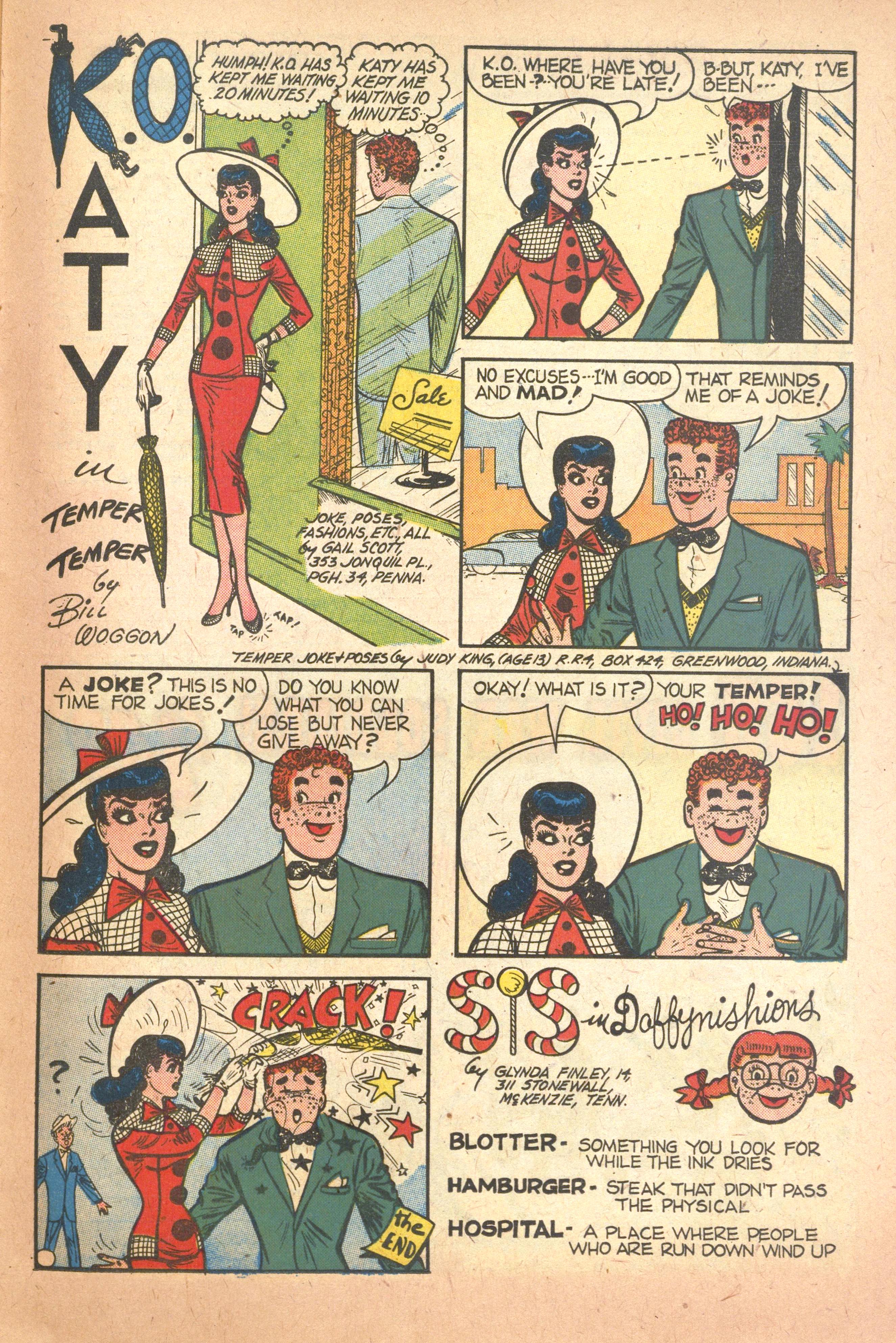 Read online Katy Keene (1949) comic -  Issue #46 - 27