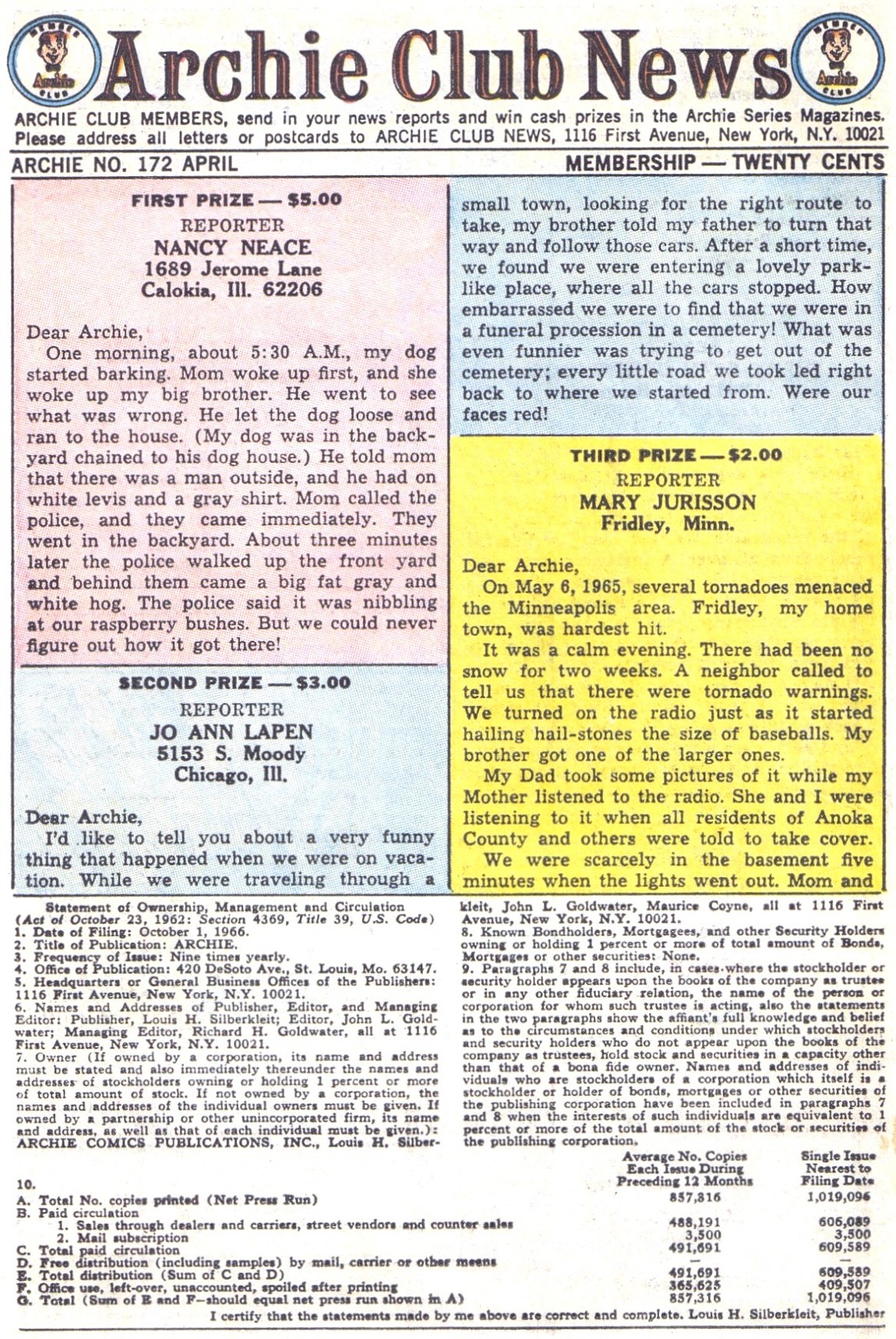 Read online Archie (1960) comic -  Issue #172 - 26