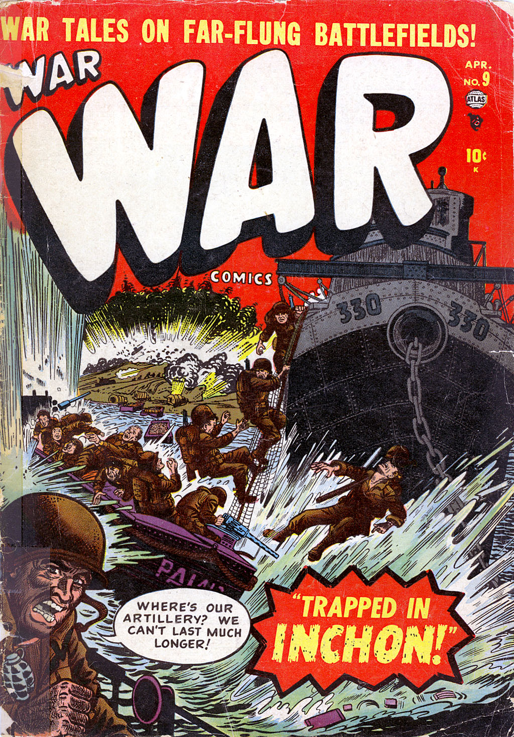 Read online War Comics comic -  Issue #9 - 1