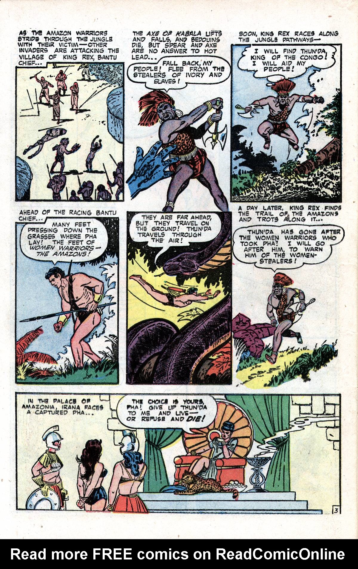 Read online Thun'da: King of the Congo comic -  Issue #6 - 22