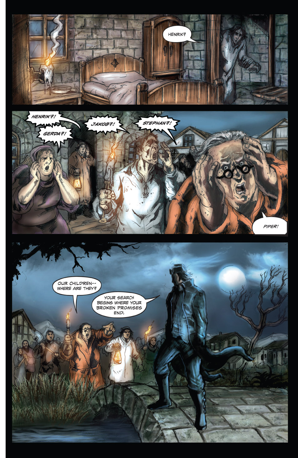 Read online Grimm Fairy Tales: The Piper comic -  Issue # _TPB - 10