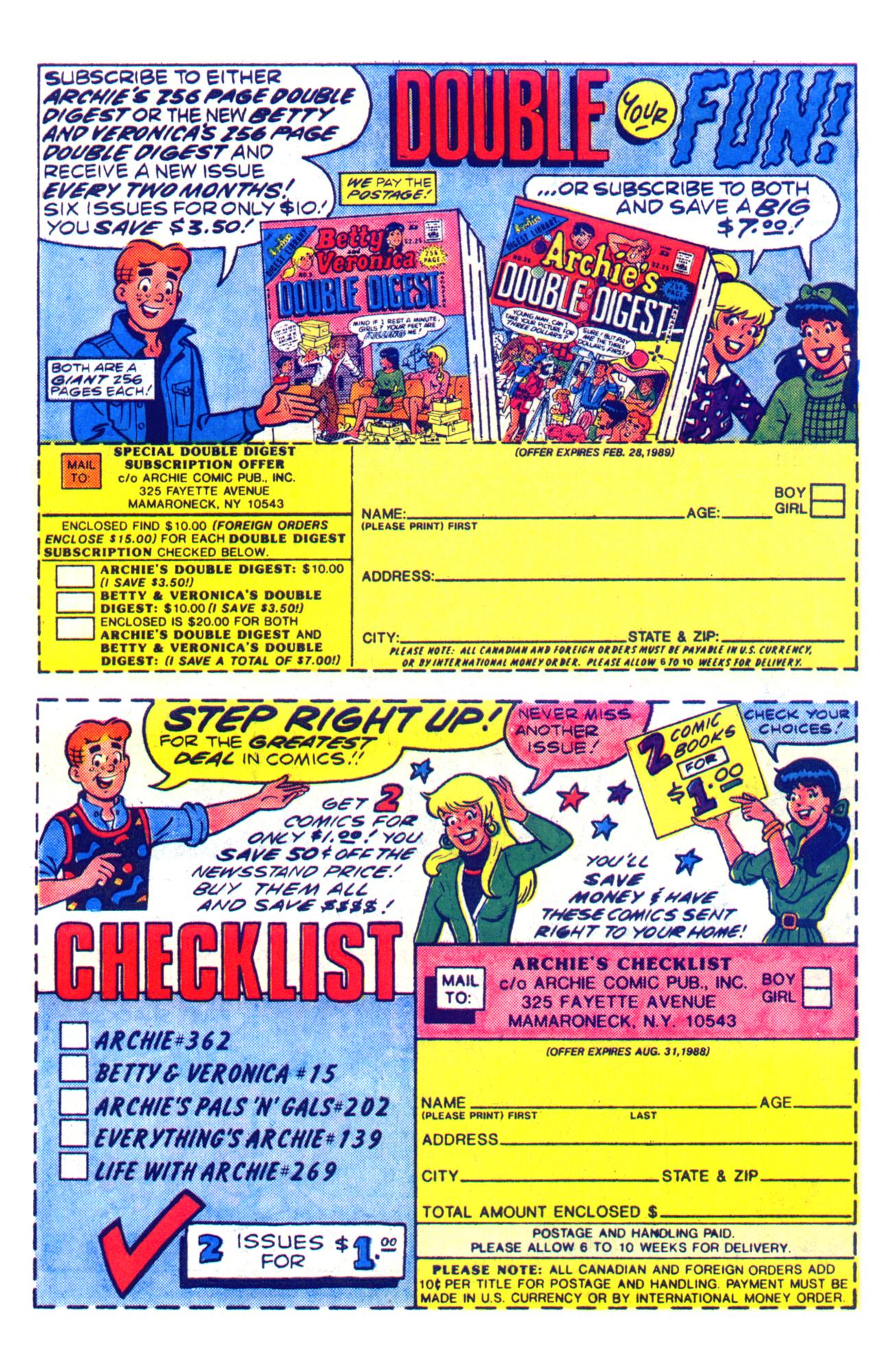 Read online Archie Giant Series Magazine comic -  Issue #591 - 10