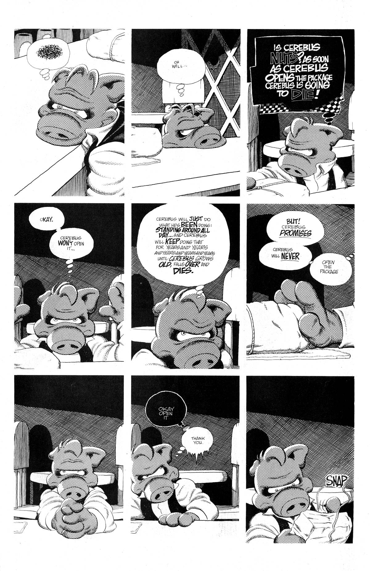 Read online Cerebus comic -  Issue #229 - 20