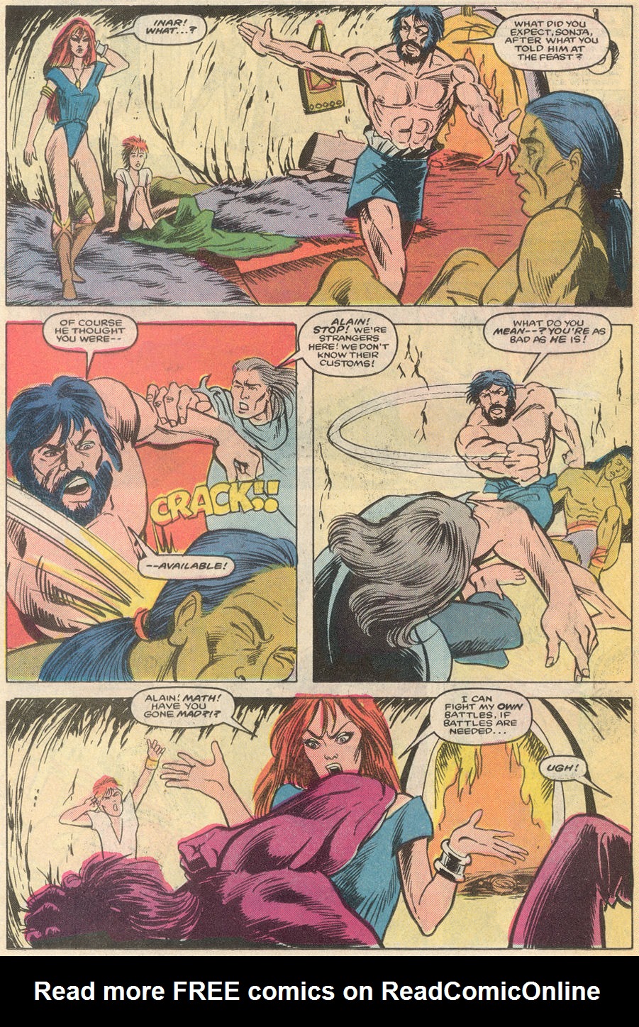 Read online Red Sonja (3rd Series) comic -  Issue #10 - 16