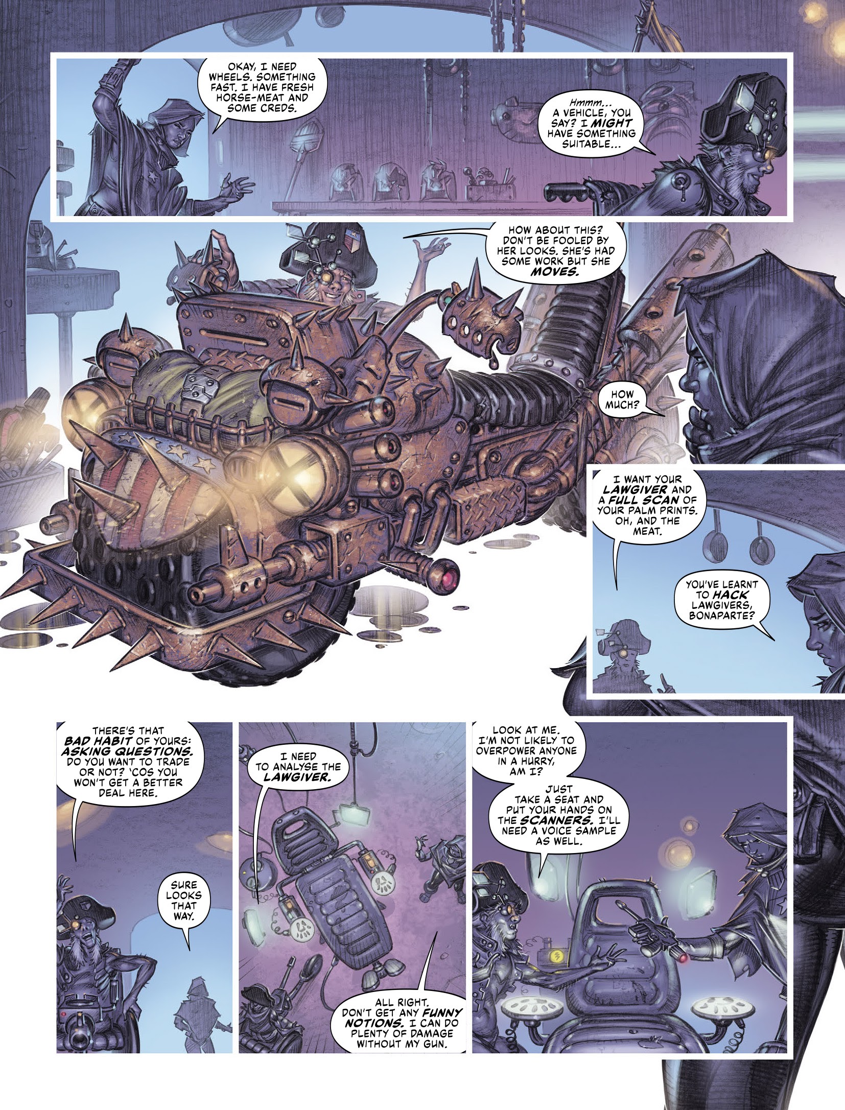 Read online Judge Dredd Megazine (Vol. 5) comic -  Issue #442 - 23