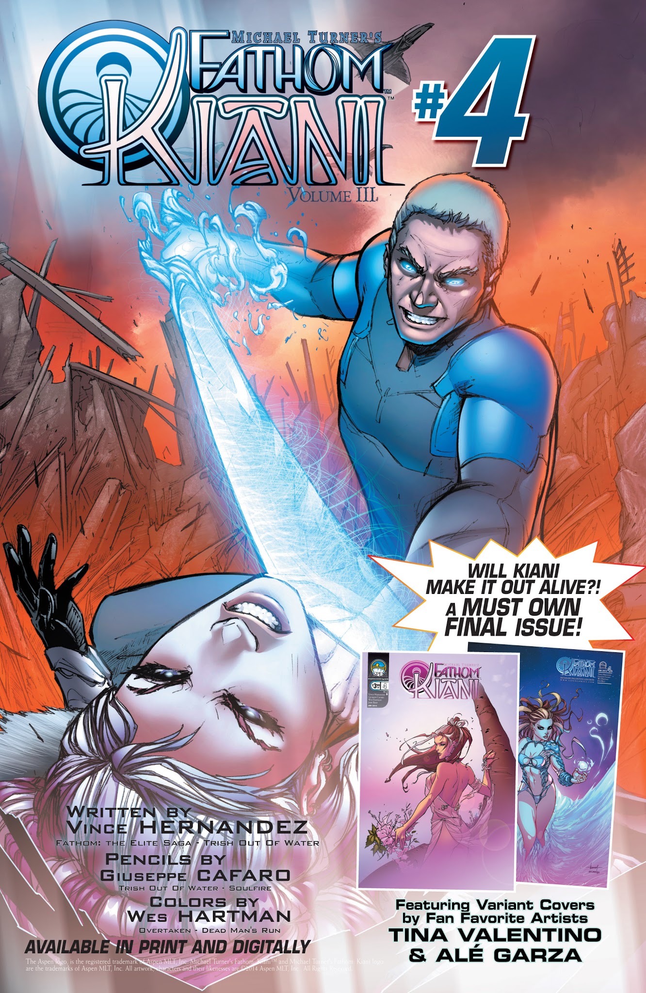 Read online Michael Turner's Fathom: Kiani (2014) comic -  Issue #3 - 23