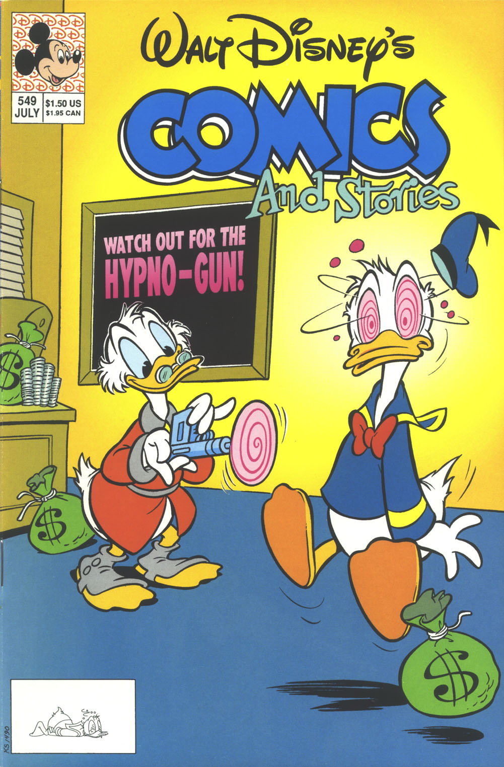 Read online Walt Disney's Comics and Stories comic -  Issue #549 - 1
