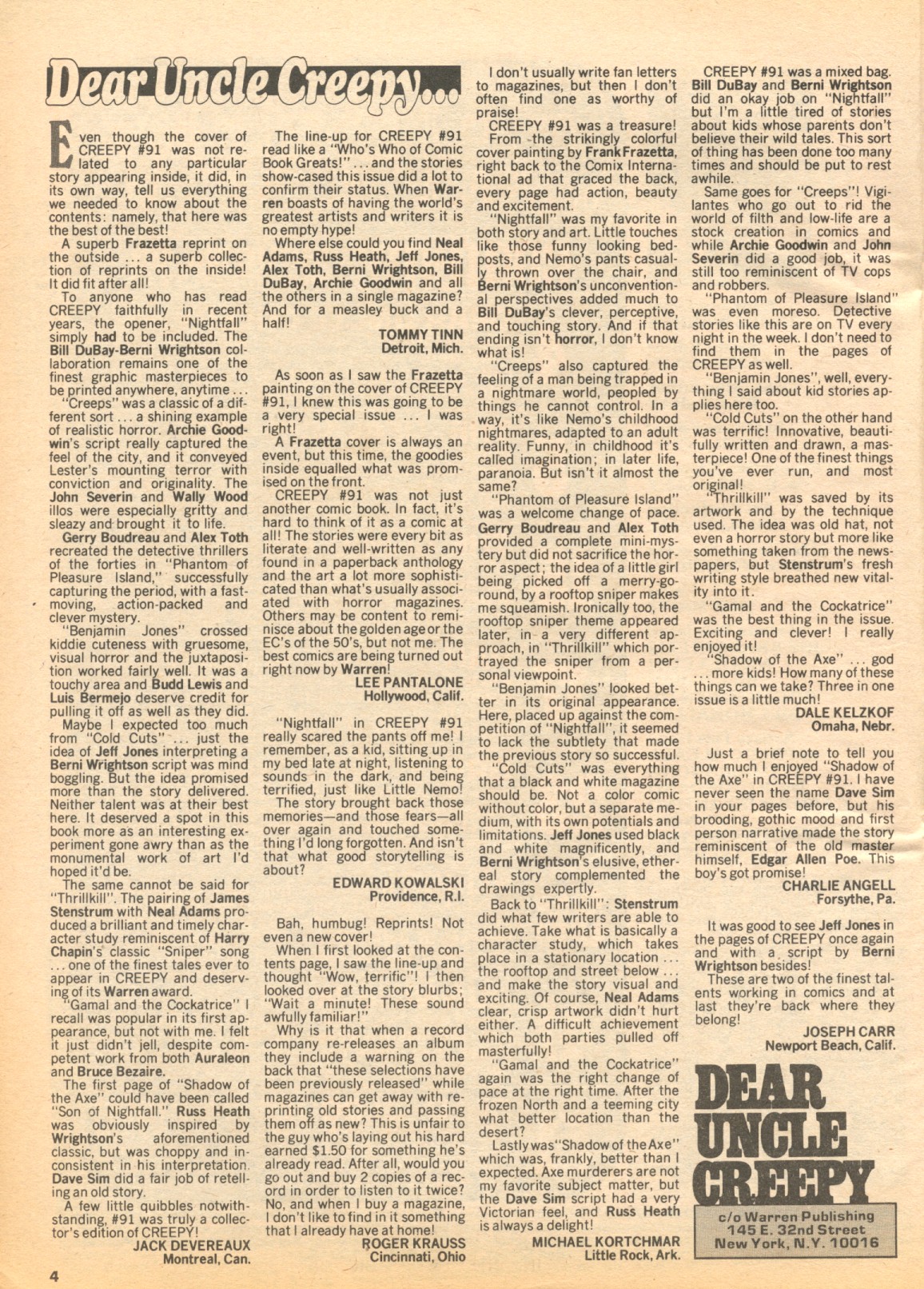 Creepy (1964) Issue #93 #93 - English 4