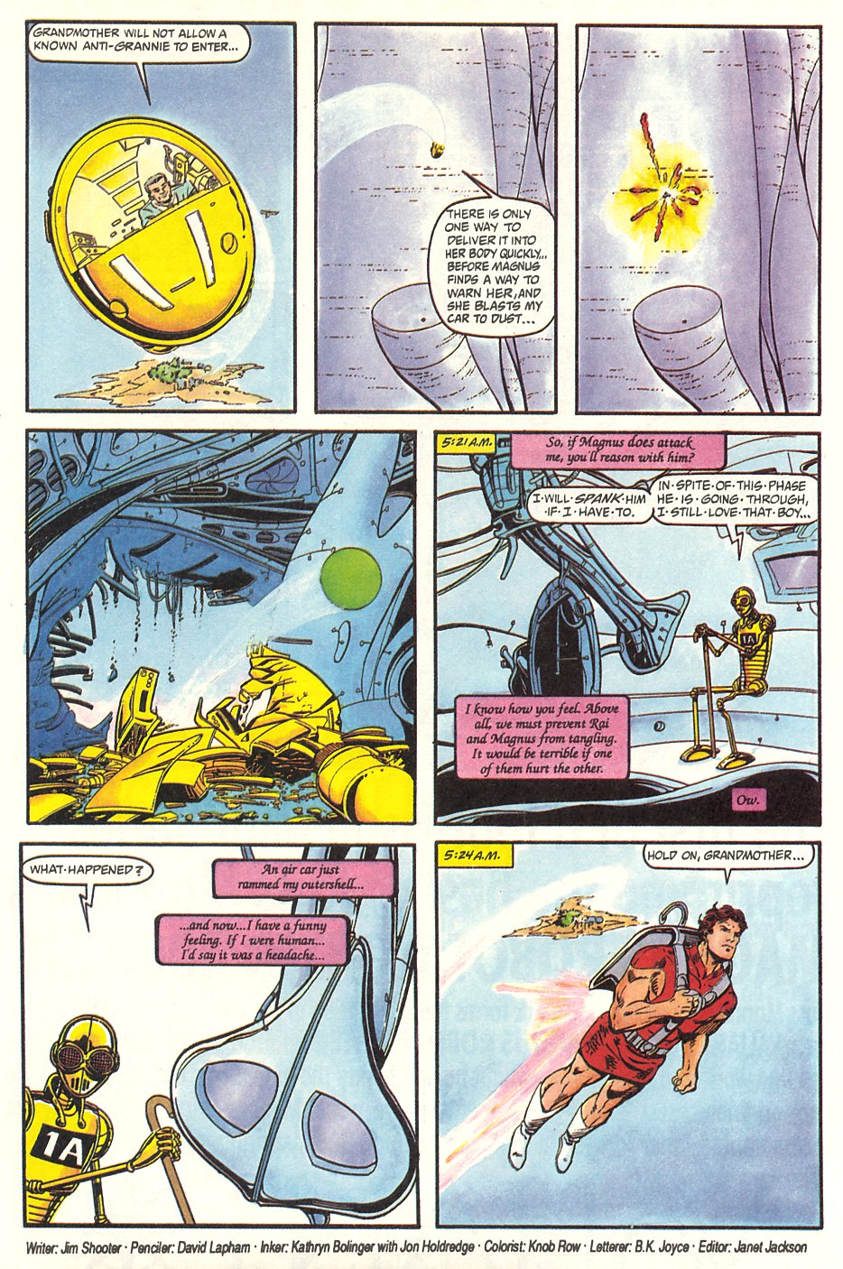 Read online Magnus Robot Fighter (1991) comic -  Issue #6 - 15