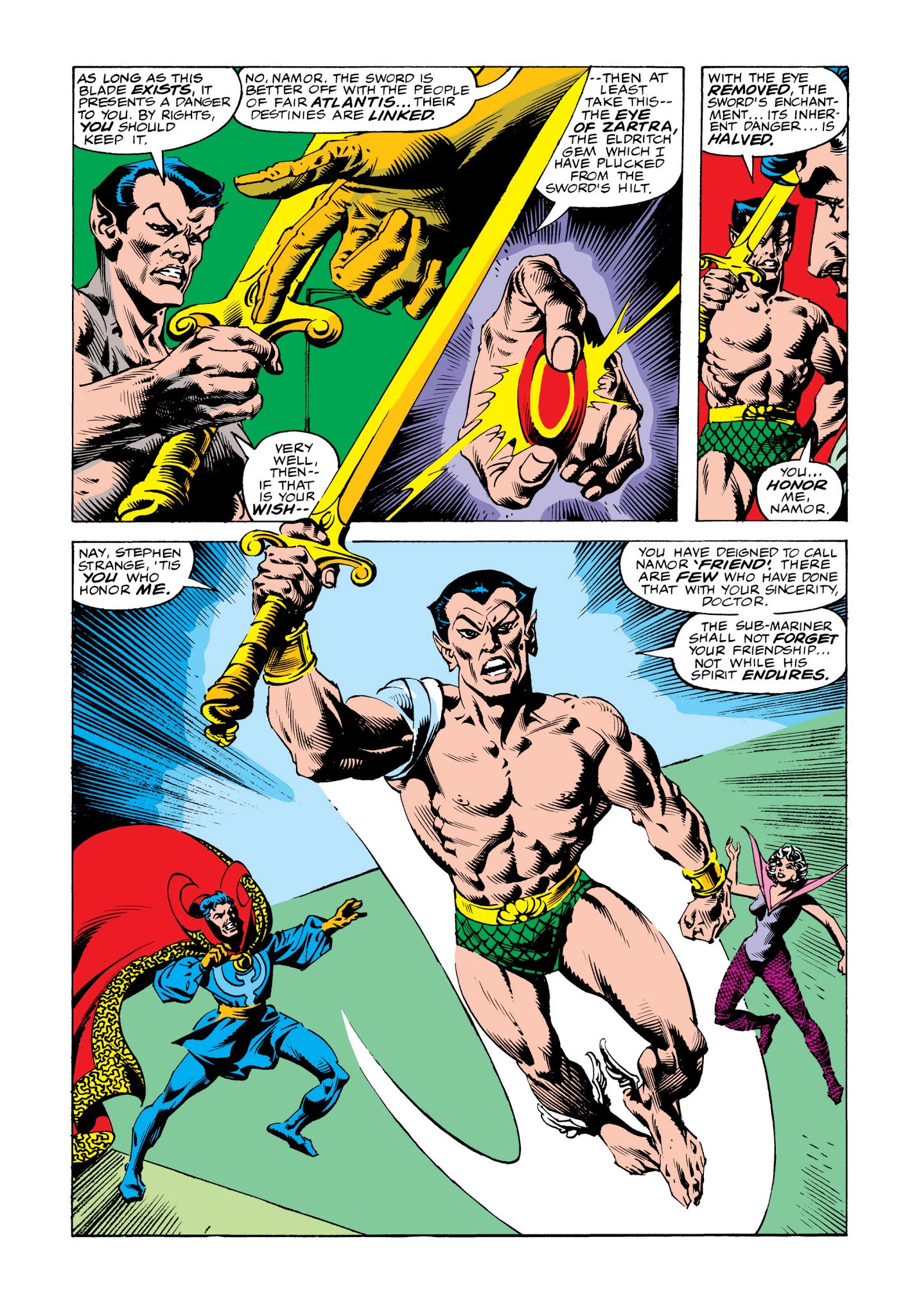 Read online Marvel Masterworks: Doctor Strange comic -  Issue # TPB 7 (Part 2) - 68
