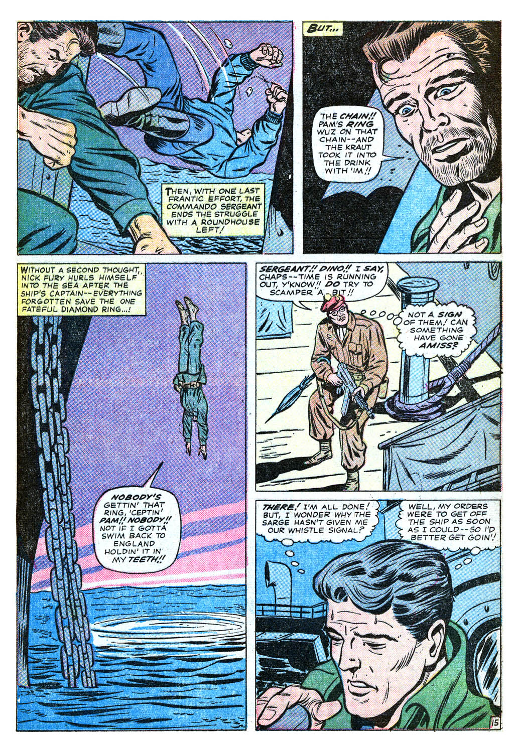 Read online Sgt. Fury comic -  Issue #18 - 21