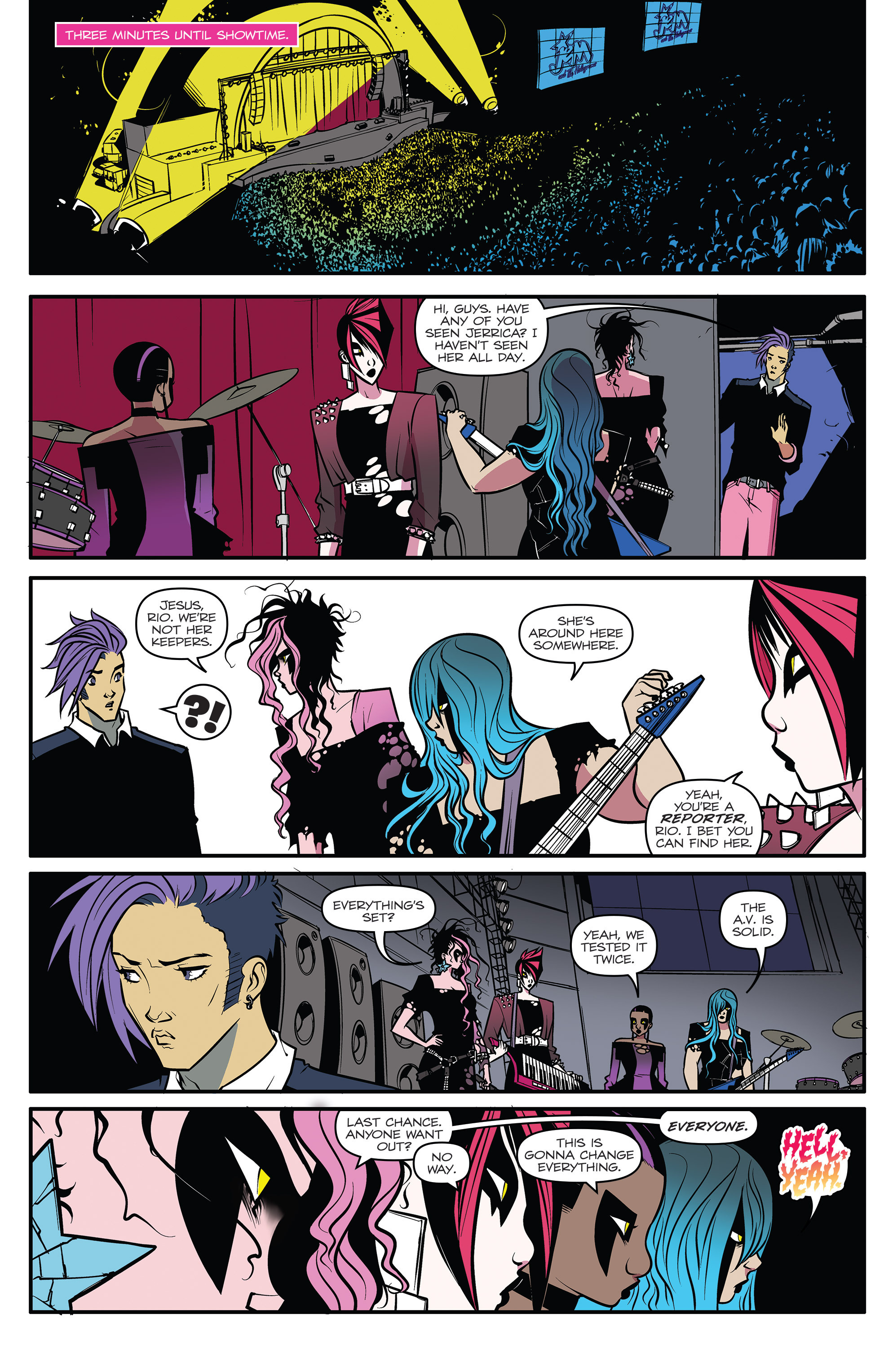 Read online Jem and The Holograms comic -  Issue #12 - 22