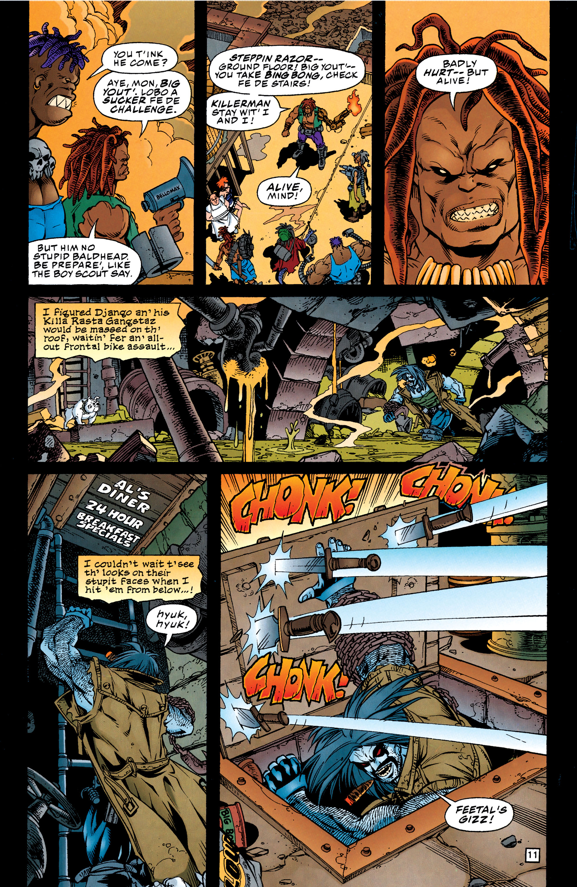 Read online Lobo (1993) comic -  Issue #18 - 12