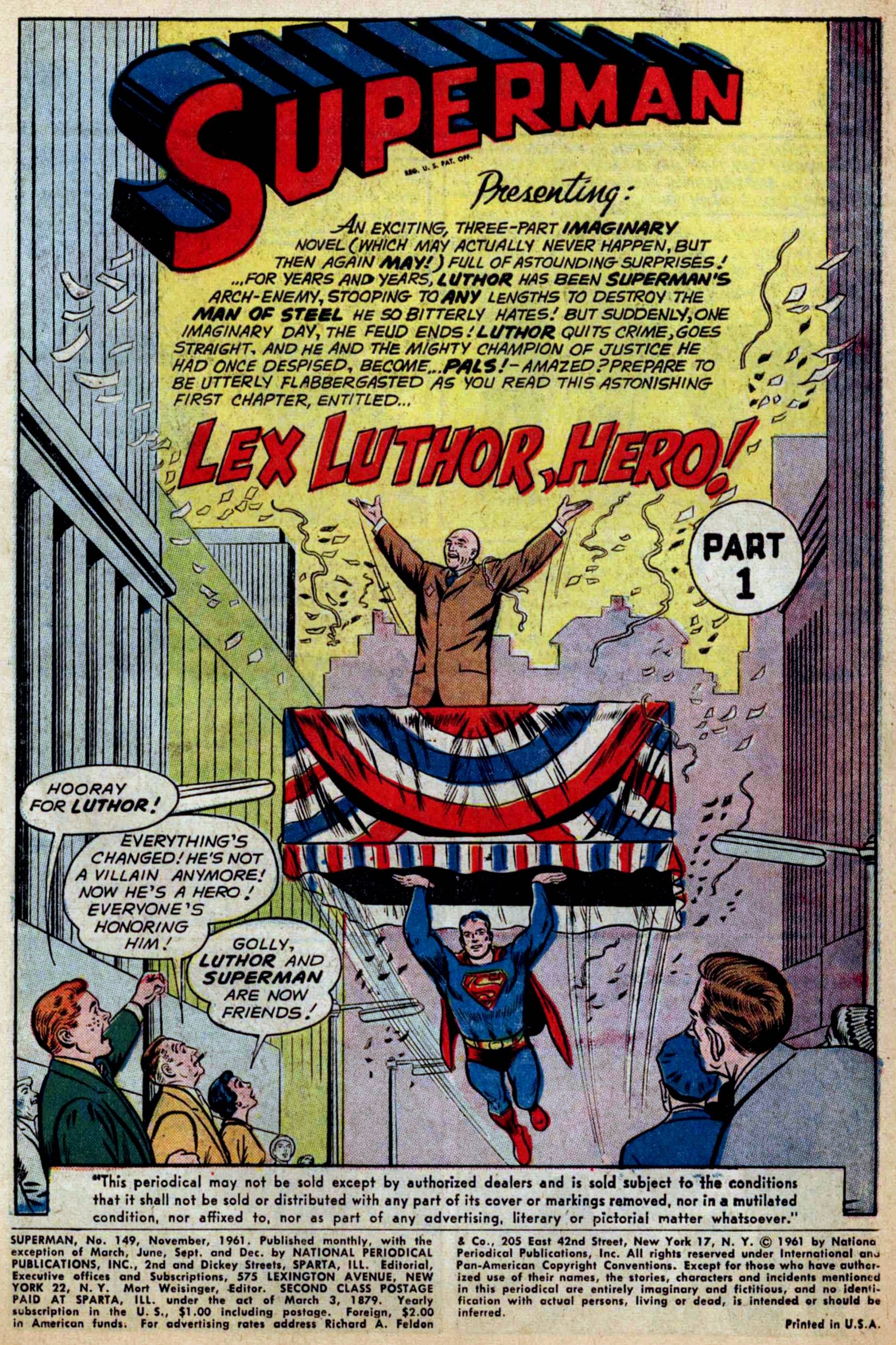 Read online Superman (1939) comic -  Issue #149 - 3