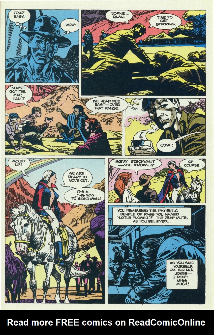 Read online Indiana Jones: Thunder in the Orient comic -  Issue #5 - 9