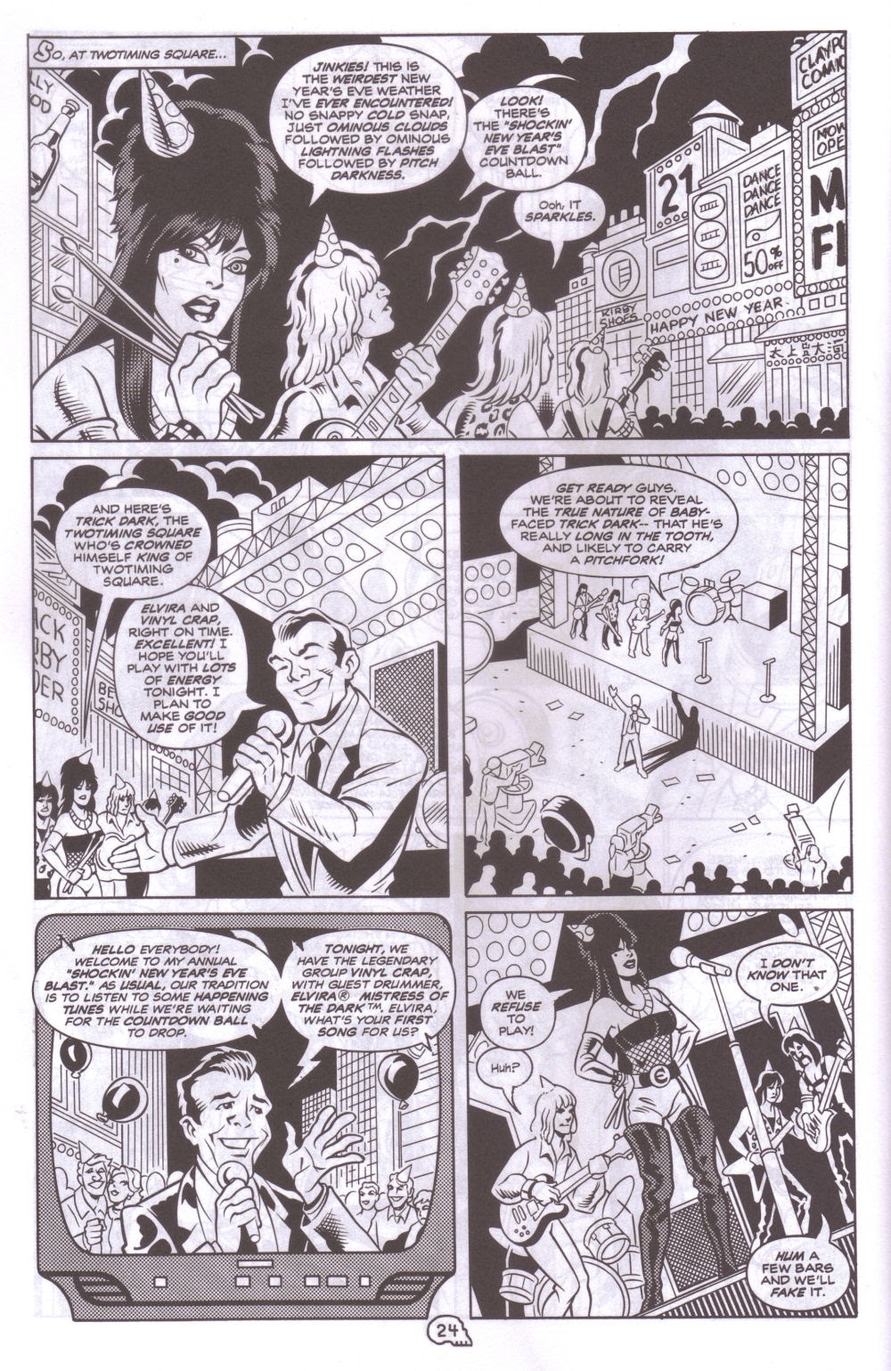 Read online Elvira, Mistress of the Dark comic -  Issue #153 - 21
