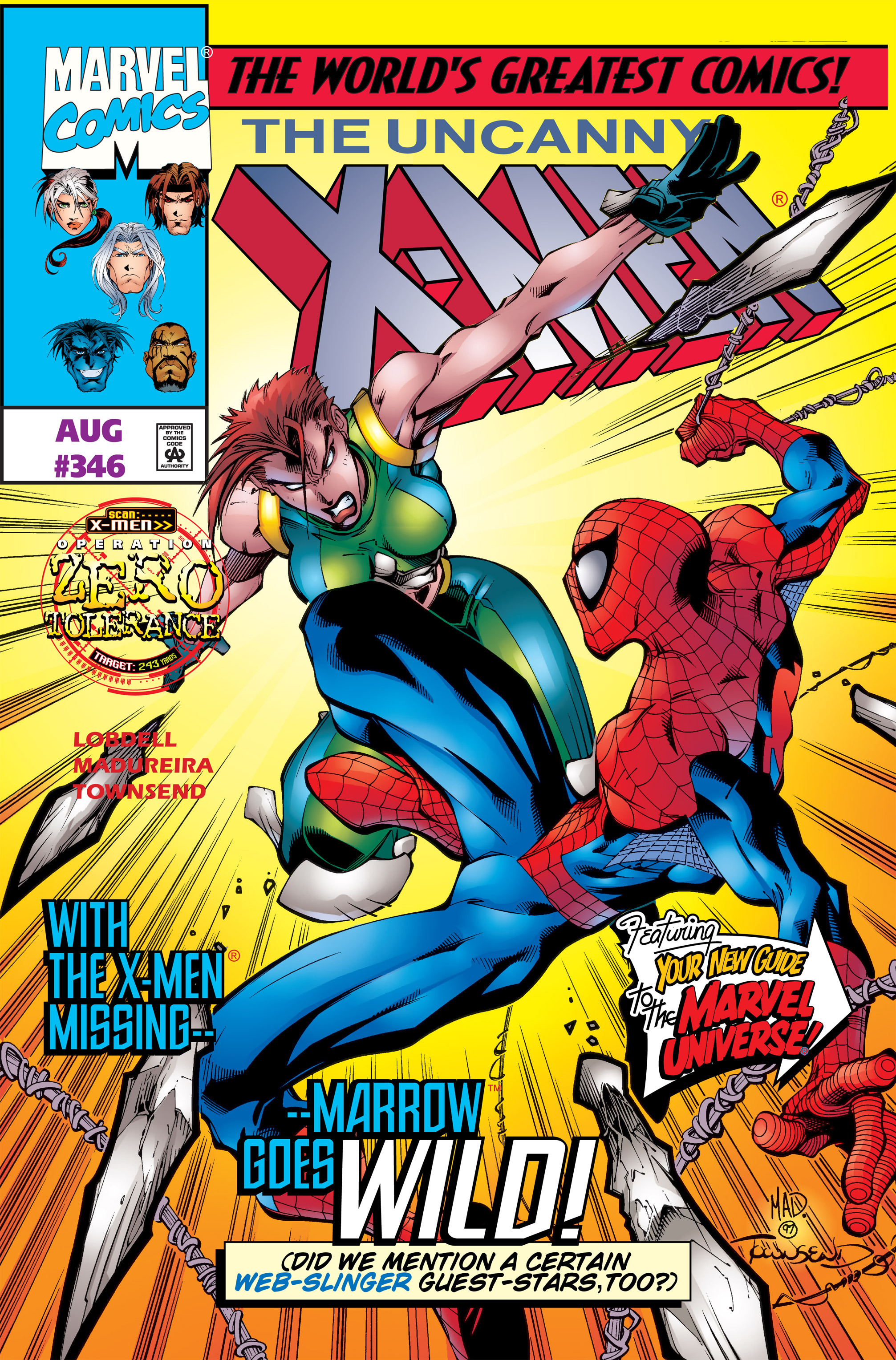 Read online Uncanny X-Men (1963) comic -  Issue #346 - 1