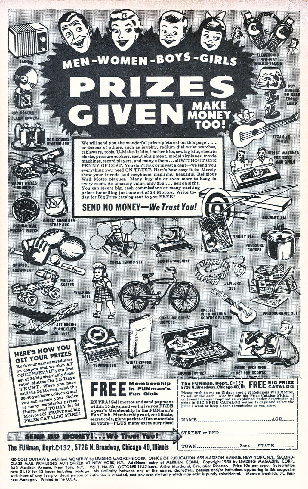 Read online Kid Colt Outlaw comic -  Issue #53 - 2